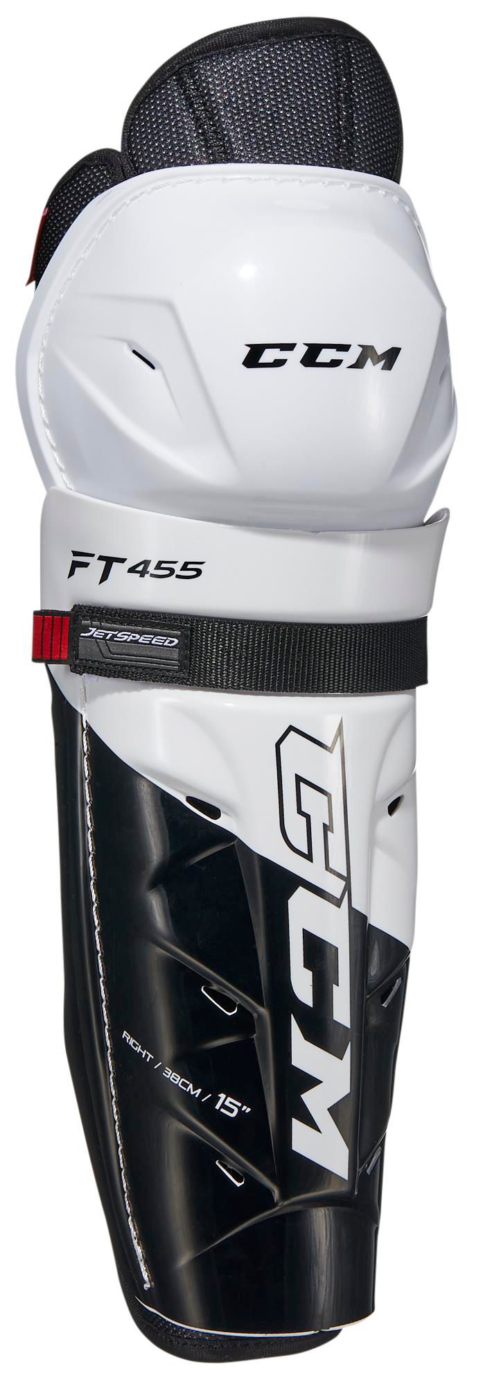 CCM Junior Jet Speed 455 Ice Hockey Shin Guards product image