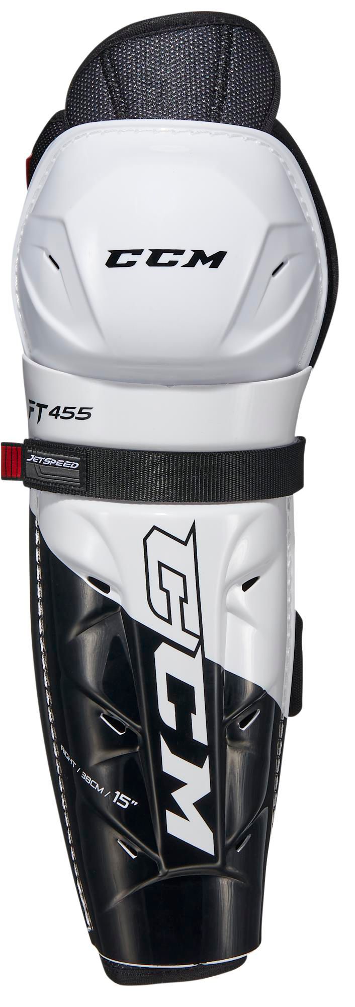 CCM Junior Jet Speed 455 Ice Hockey Shin Guards product image