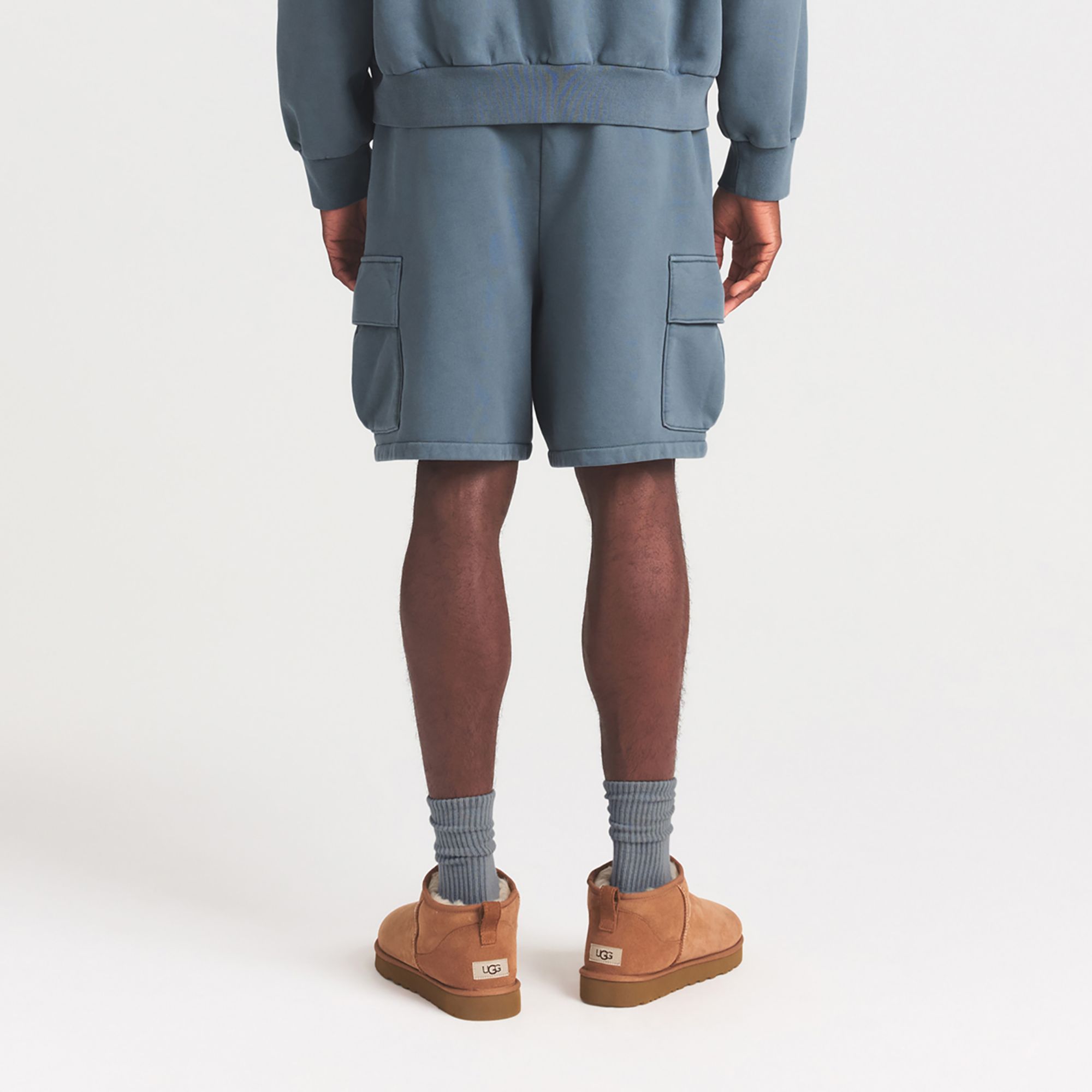 SKIMS Men's Heavyweight Fleece Relaxed Cargo Shorts product image