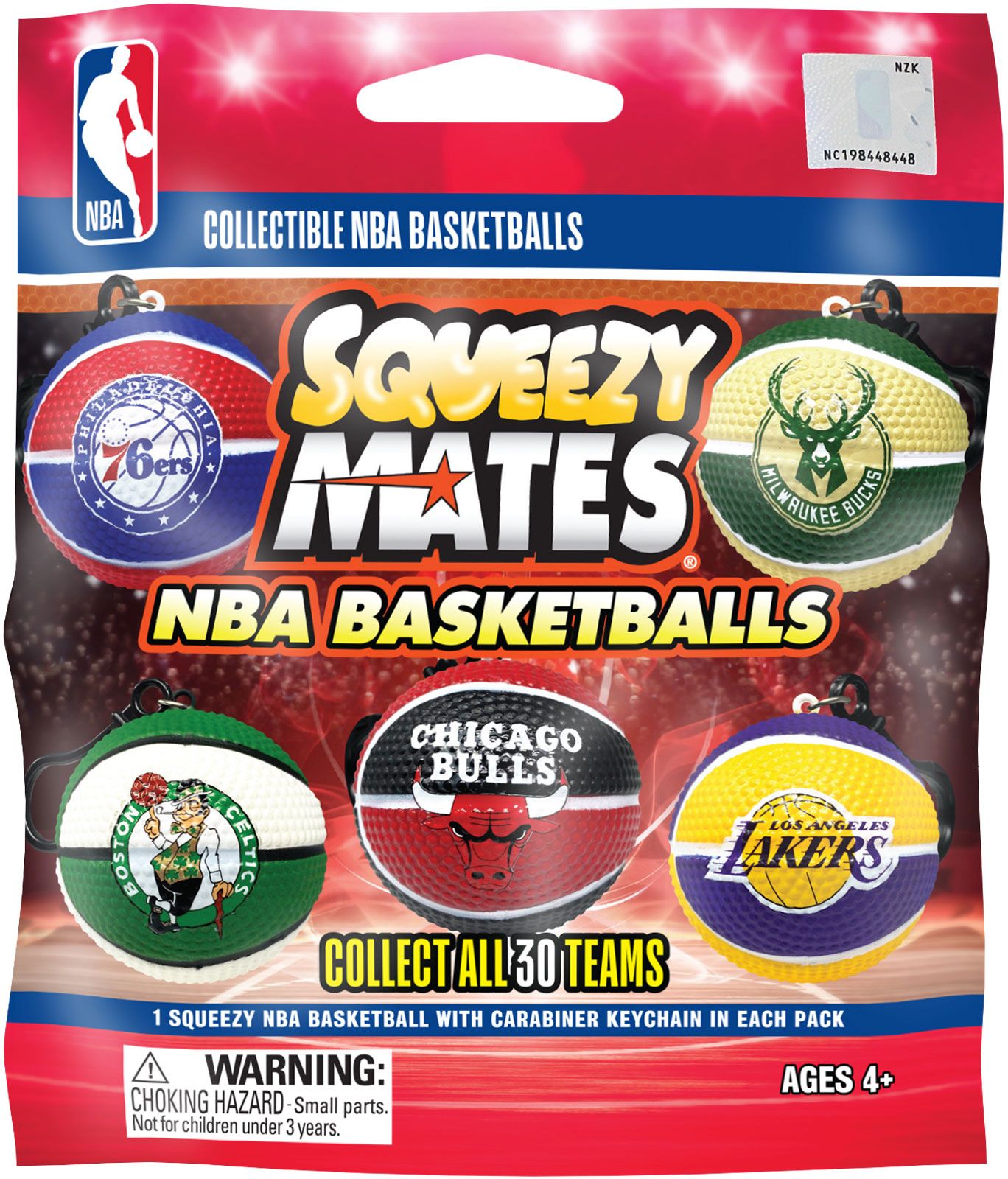 Party Animal NBA Squeezy Basketball Series 1 Blind Pack product image
