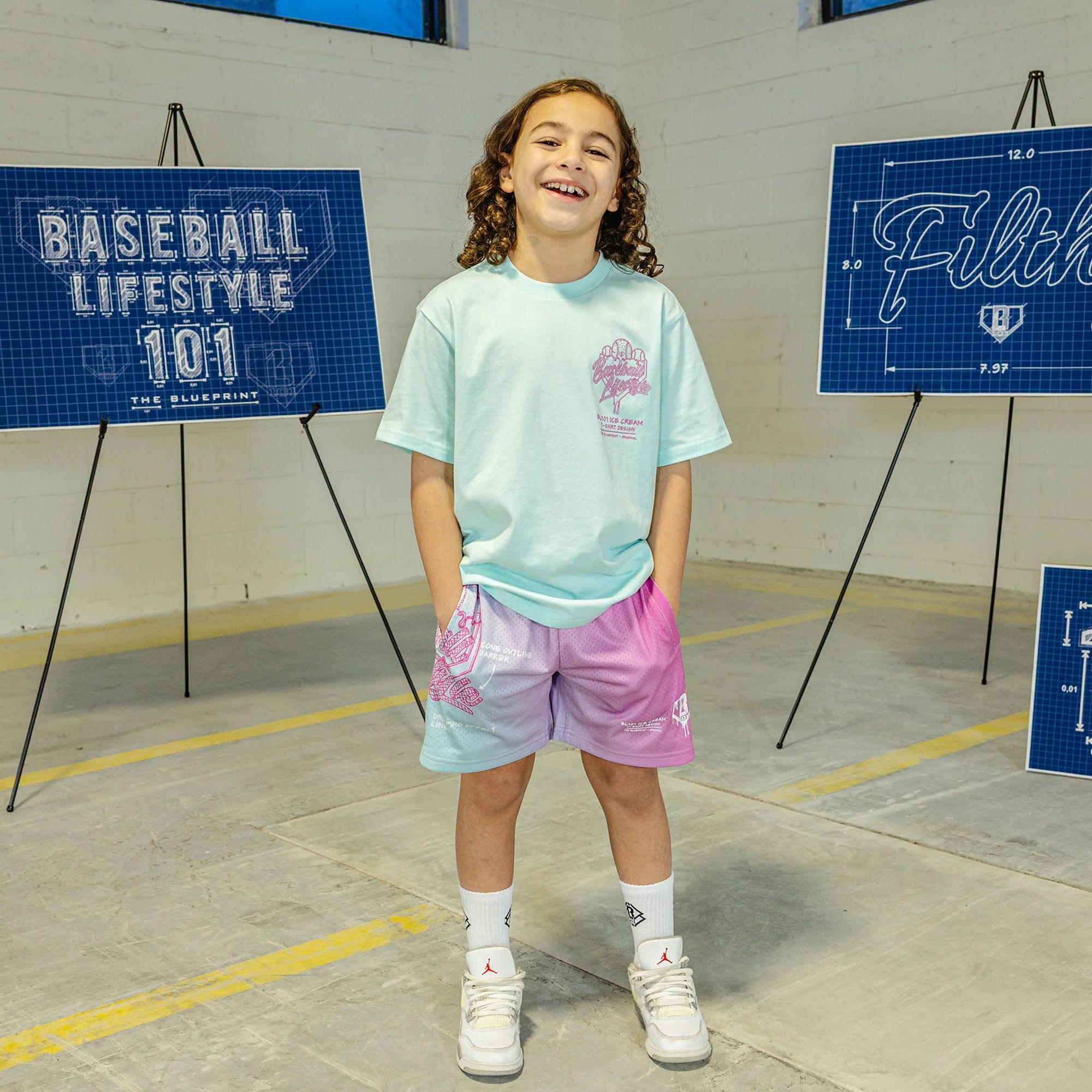 Baseball Lifestyle 101 Boys' Blueprint Shorts product image