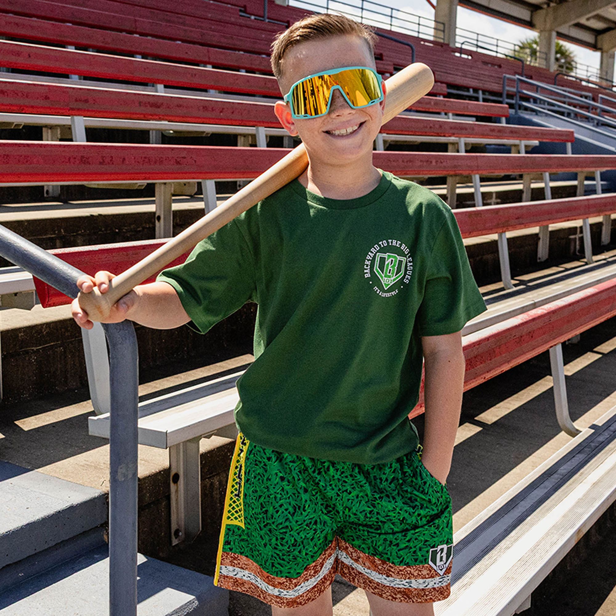 Baseball Lifestyle 101 Boys' Backyard Big League Shorts product image