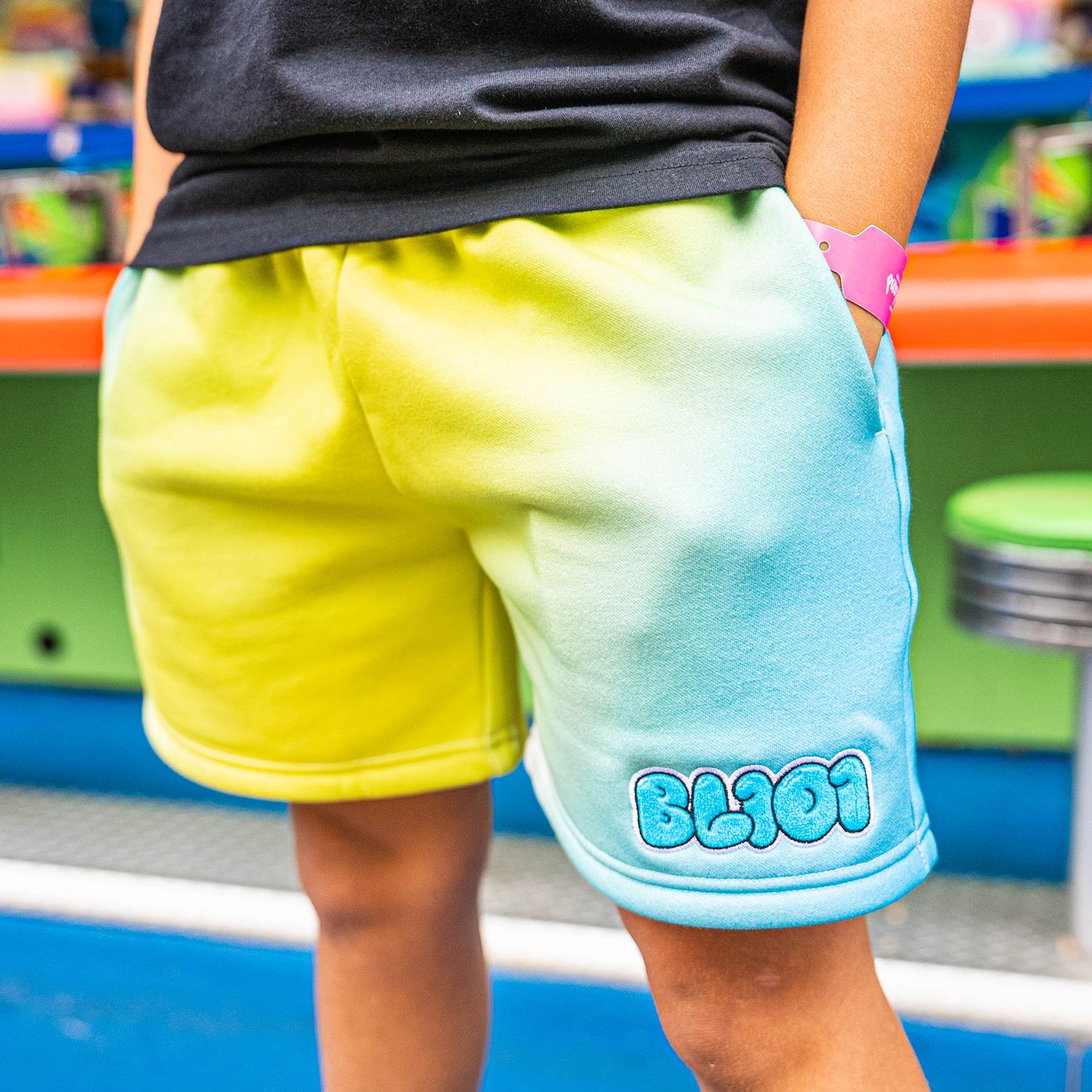 Baseball Lifestyle 101 Boys' Cotton Candy Sweatshorts product image