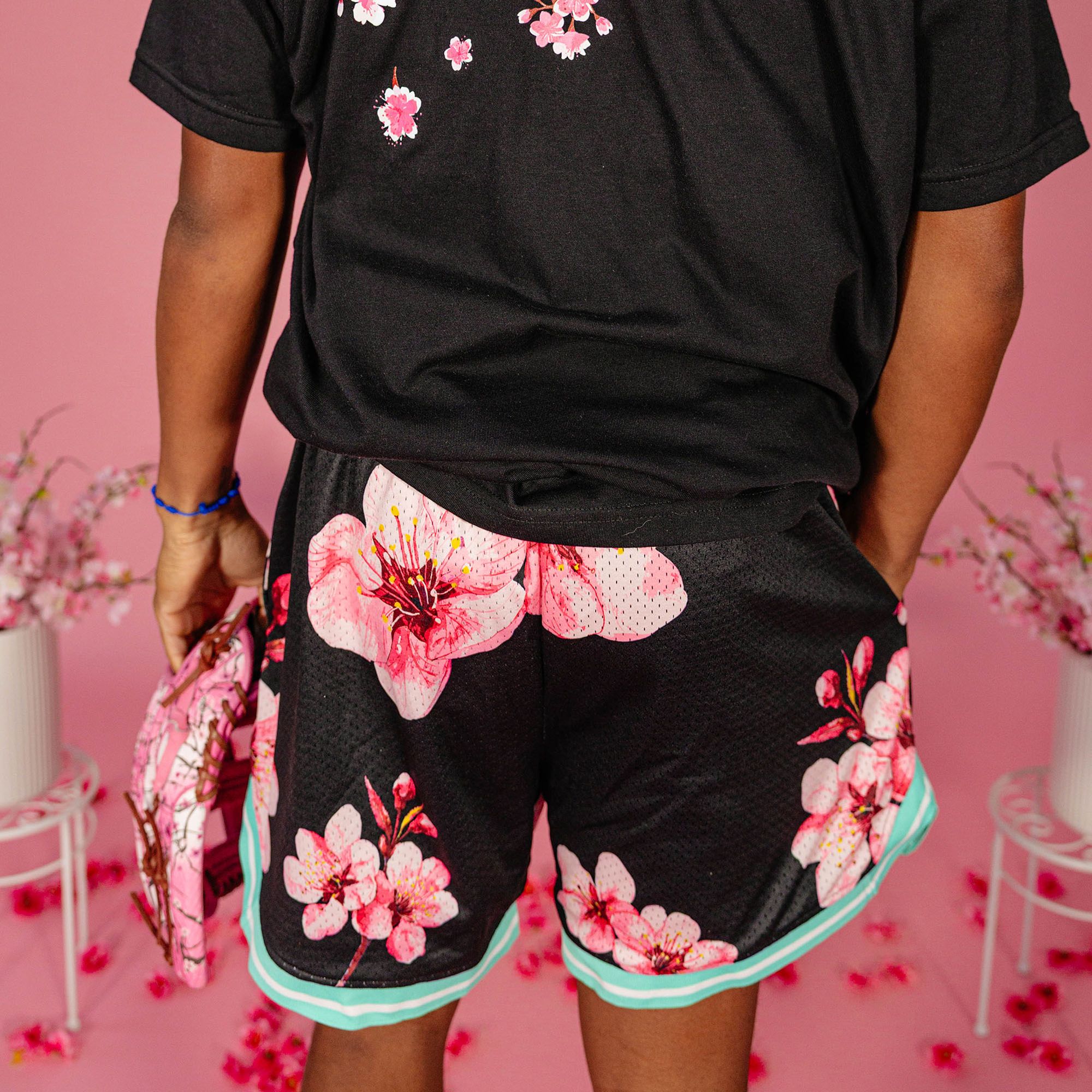 Baseball Lifestyle 101 Youth Cherry Blossom Court Shorts product image