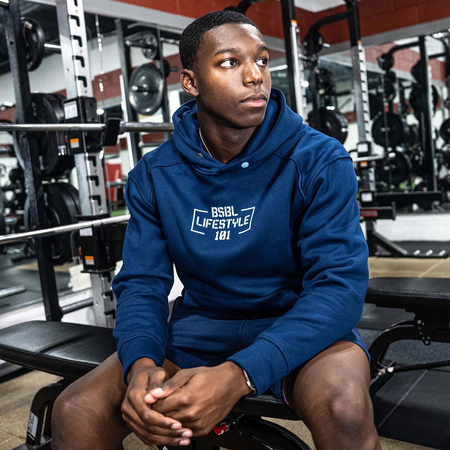 Baseball Lifestyle 101 Boys' Diamond Relaxed Fit Sweatshorts product image