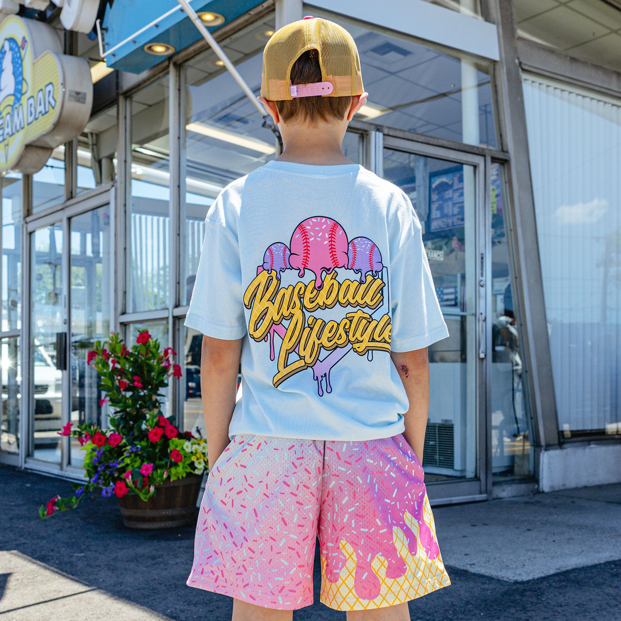 Baseball Lifestyle 101 Boys' Ice Cream Shorts product image