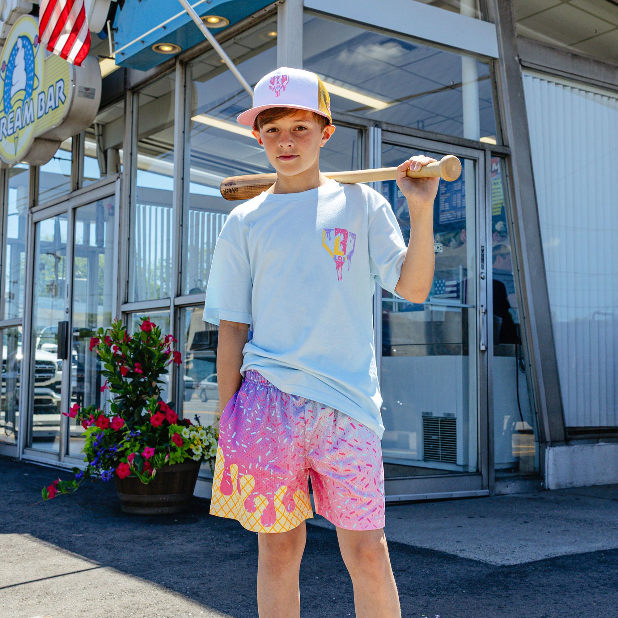 Baseball Lifestyle 101 Boys' Ice Cream Shorts product image