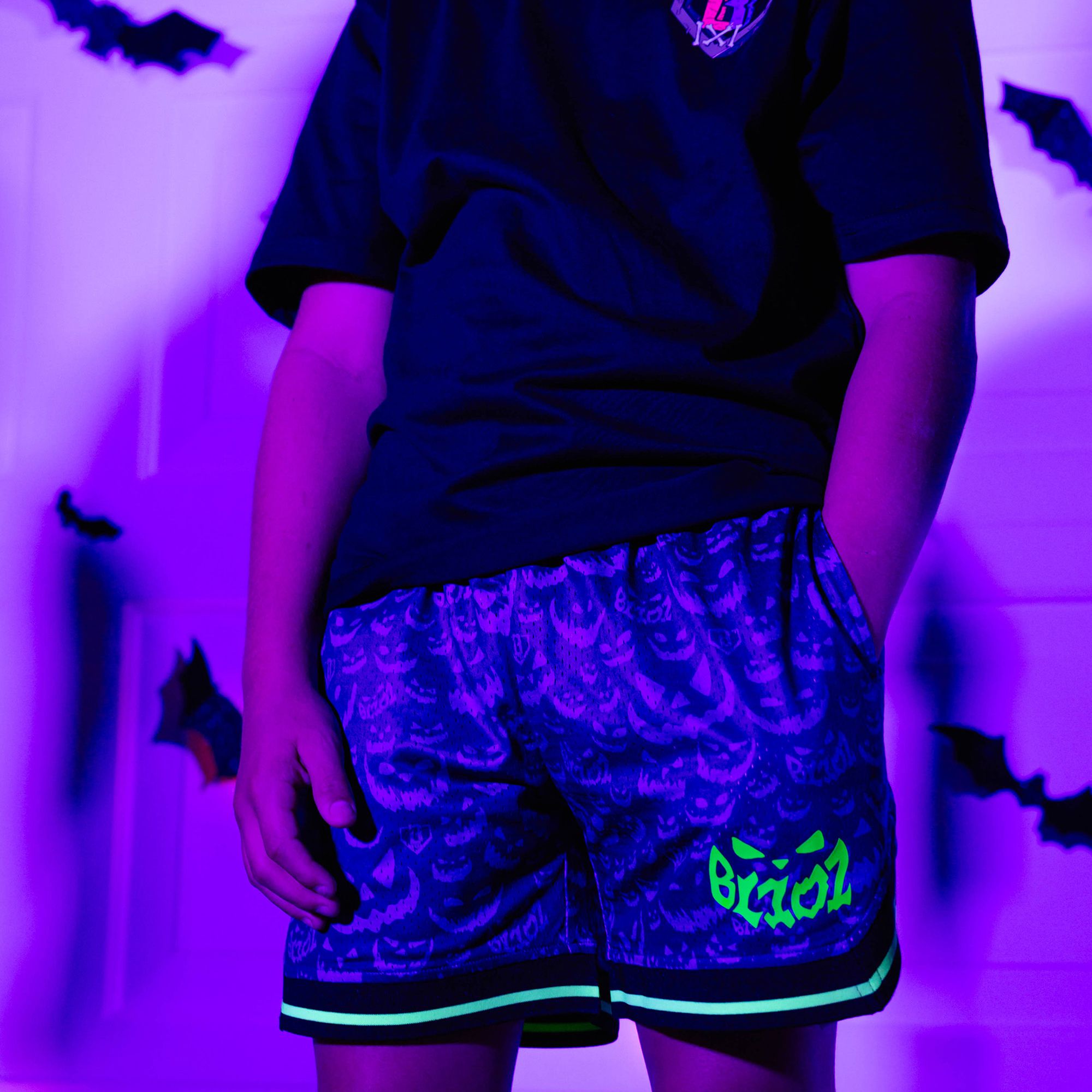 Baseball Lifestyle 101 Boys' Jack O'Lantern Shorts product image