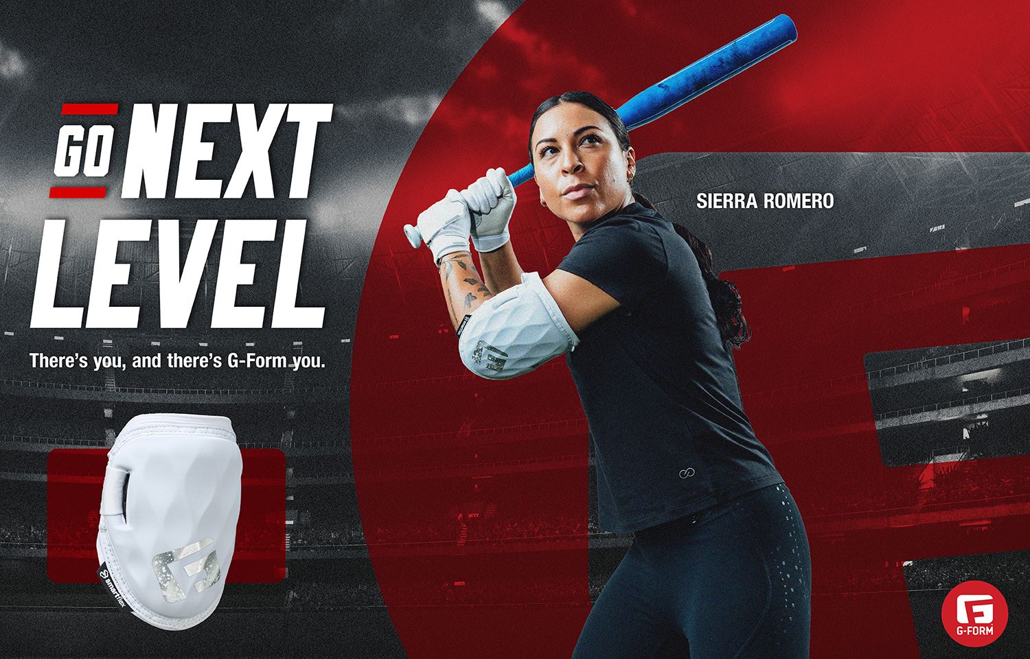 G-FORM Women's Shockwave Series Softball Elbow Guard product image