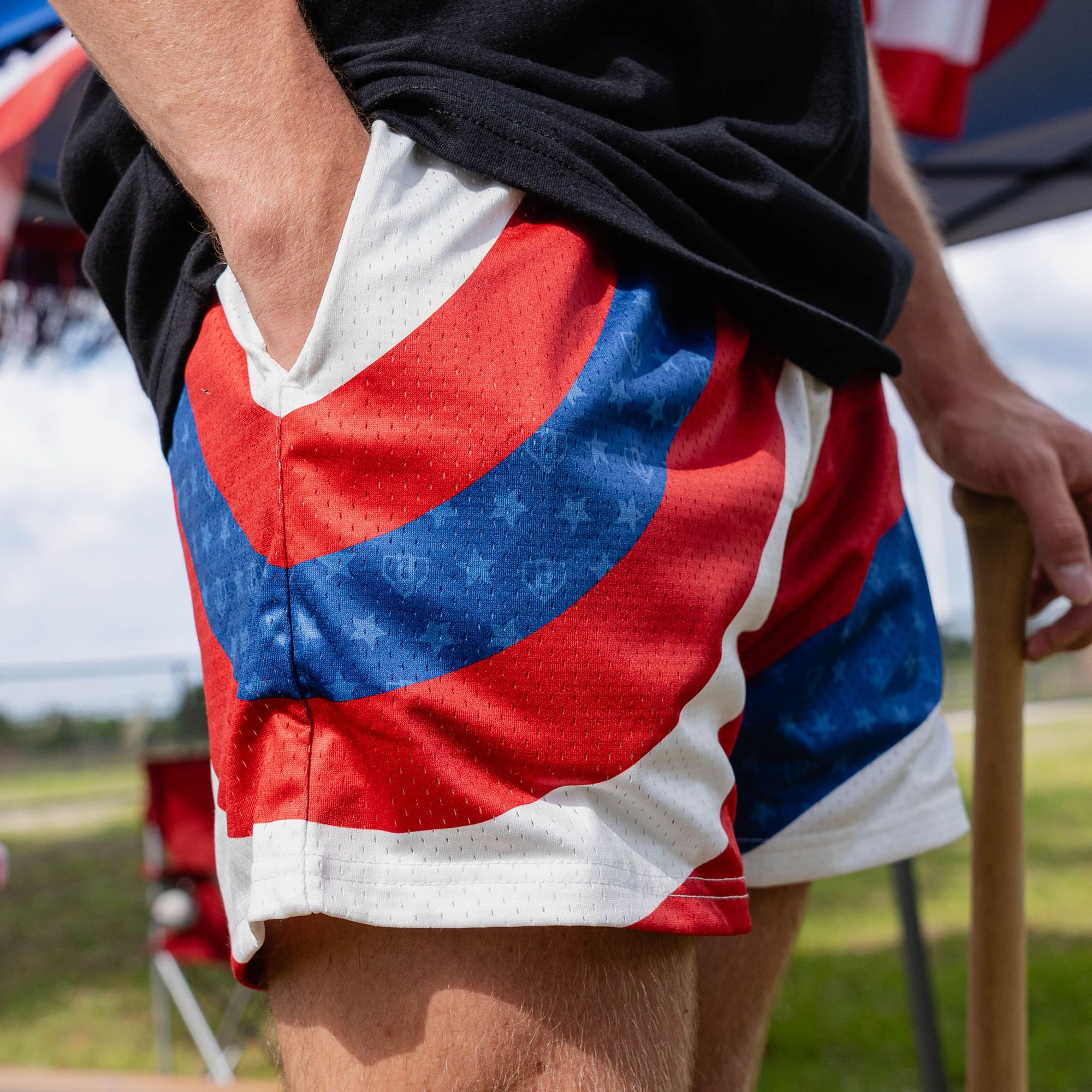 Baseball Lifestyle 101 Boys' Patriot Pitch Shorts product image