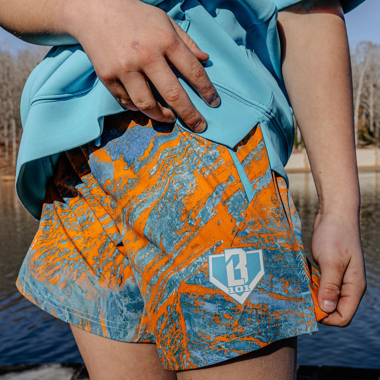 Baseball Lifestyle 101 Boys' 5" Realtree Aspect Shorts product image