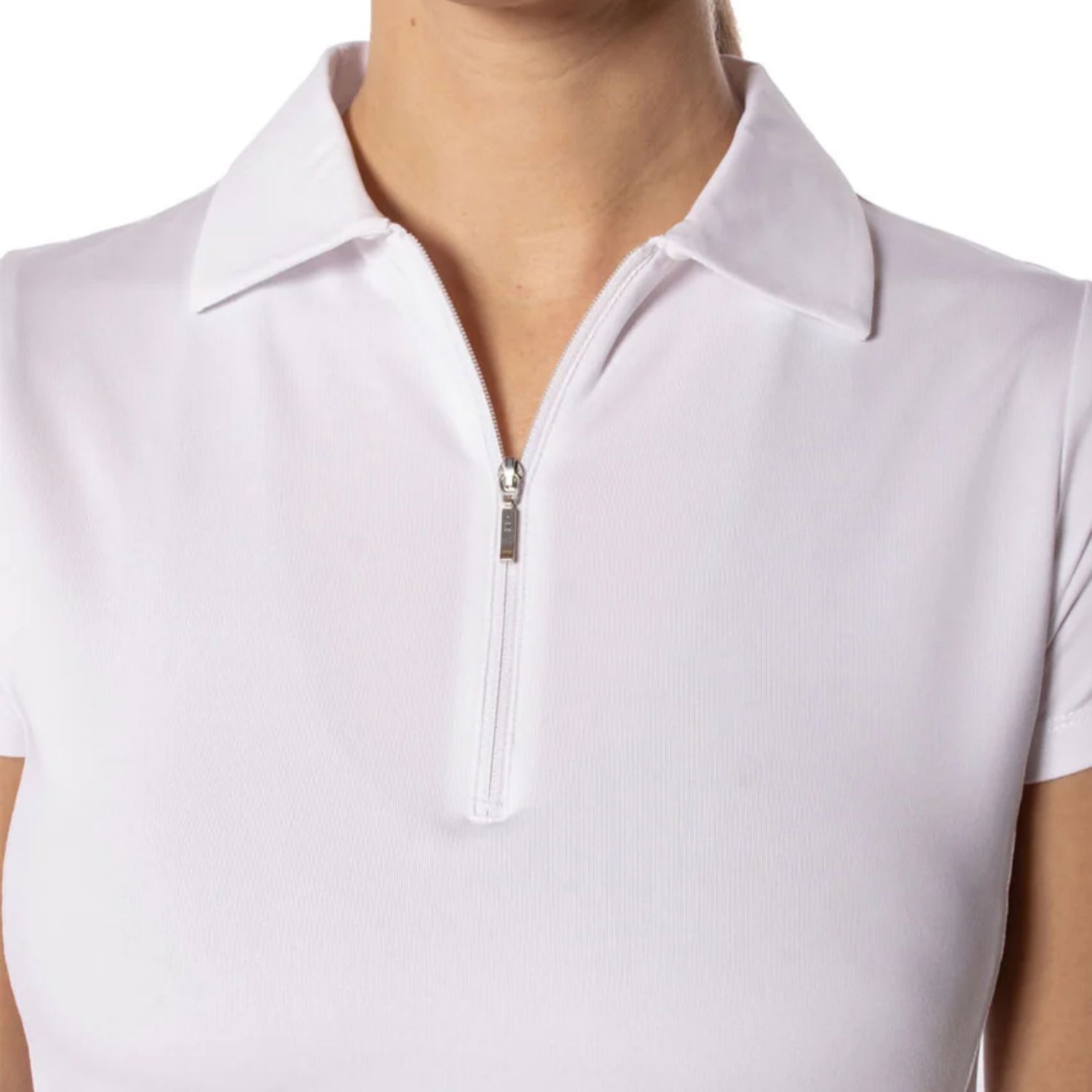 Golftini Women's Short Sleeve 1/4 Zip Polo product image