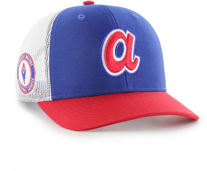 Braves Baseball Vintage Sports Logo Trucker Hat
