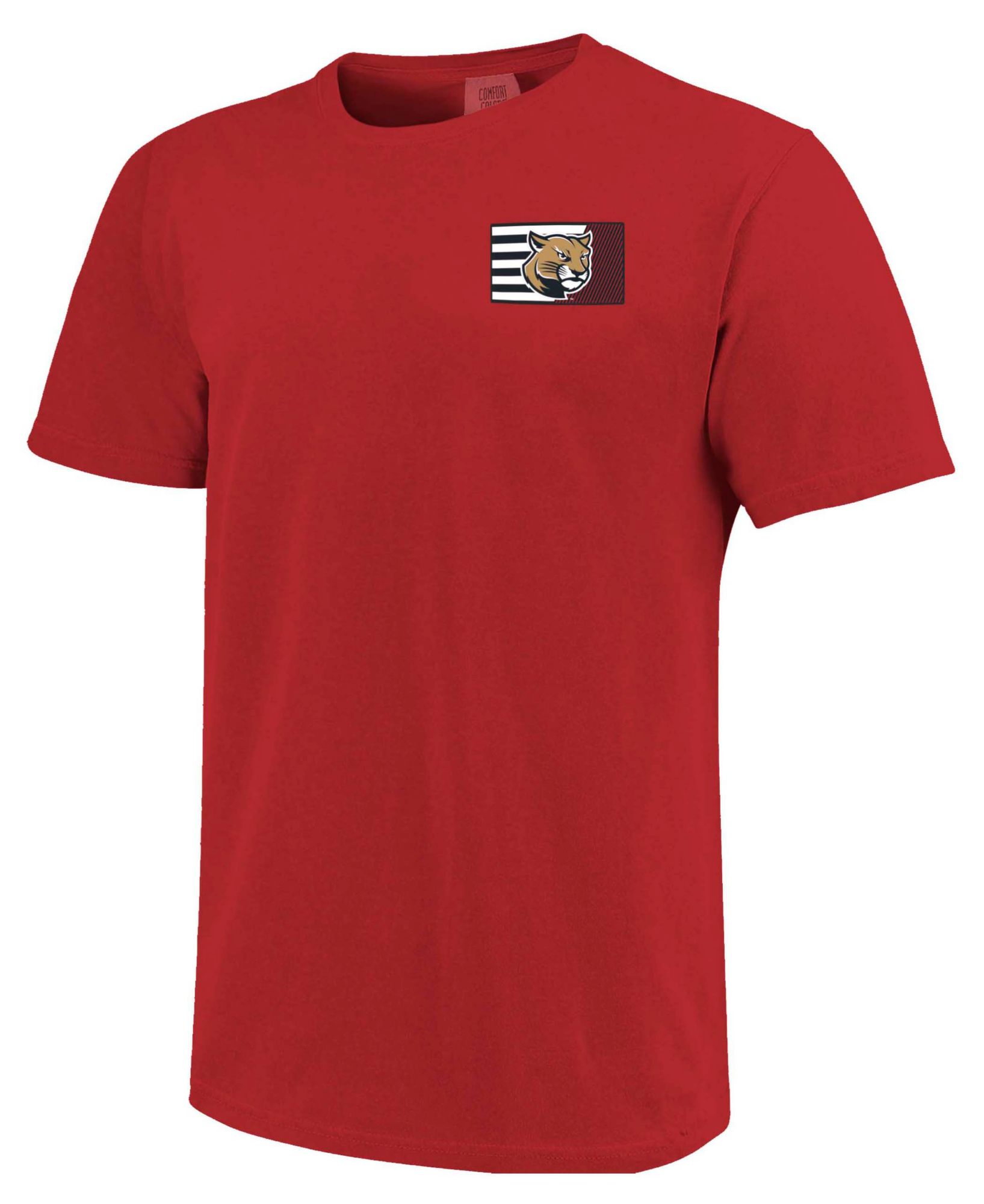 Image One Men's SIU Edwardsville Cougars Red Textured T-Shirt product image