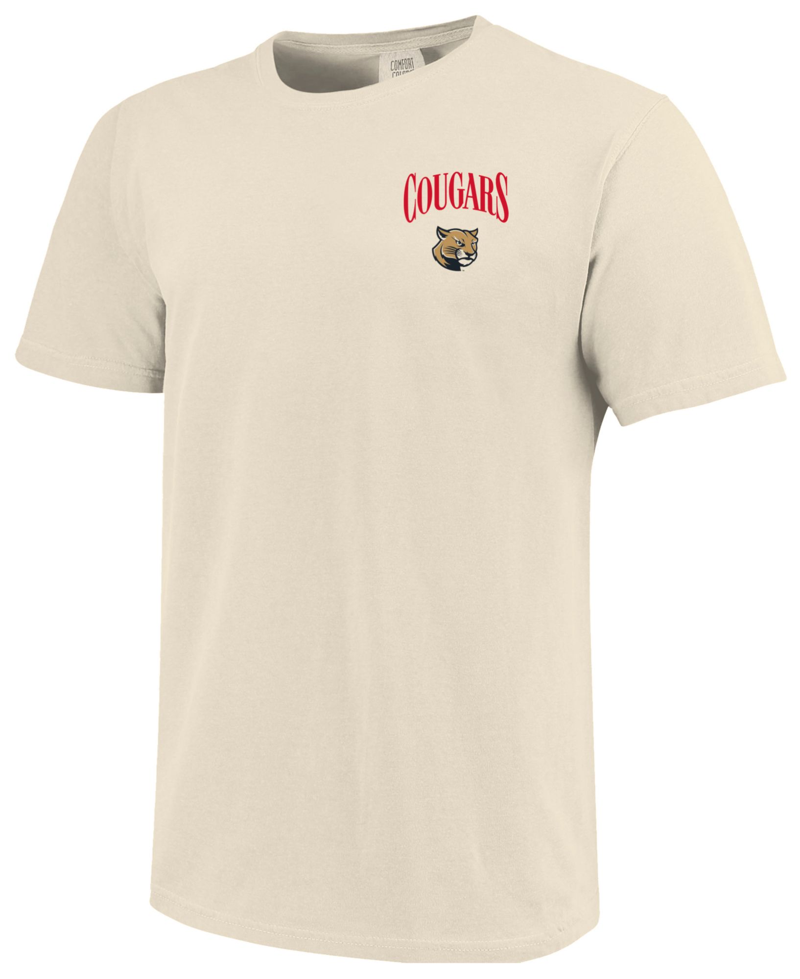Image One Men's SIU  Edwardsville Cougars White Banner Arch Poster T-Shirt product image