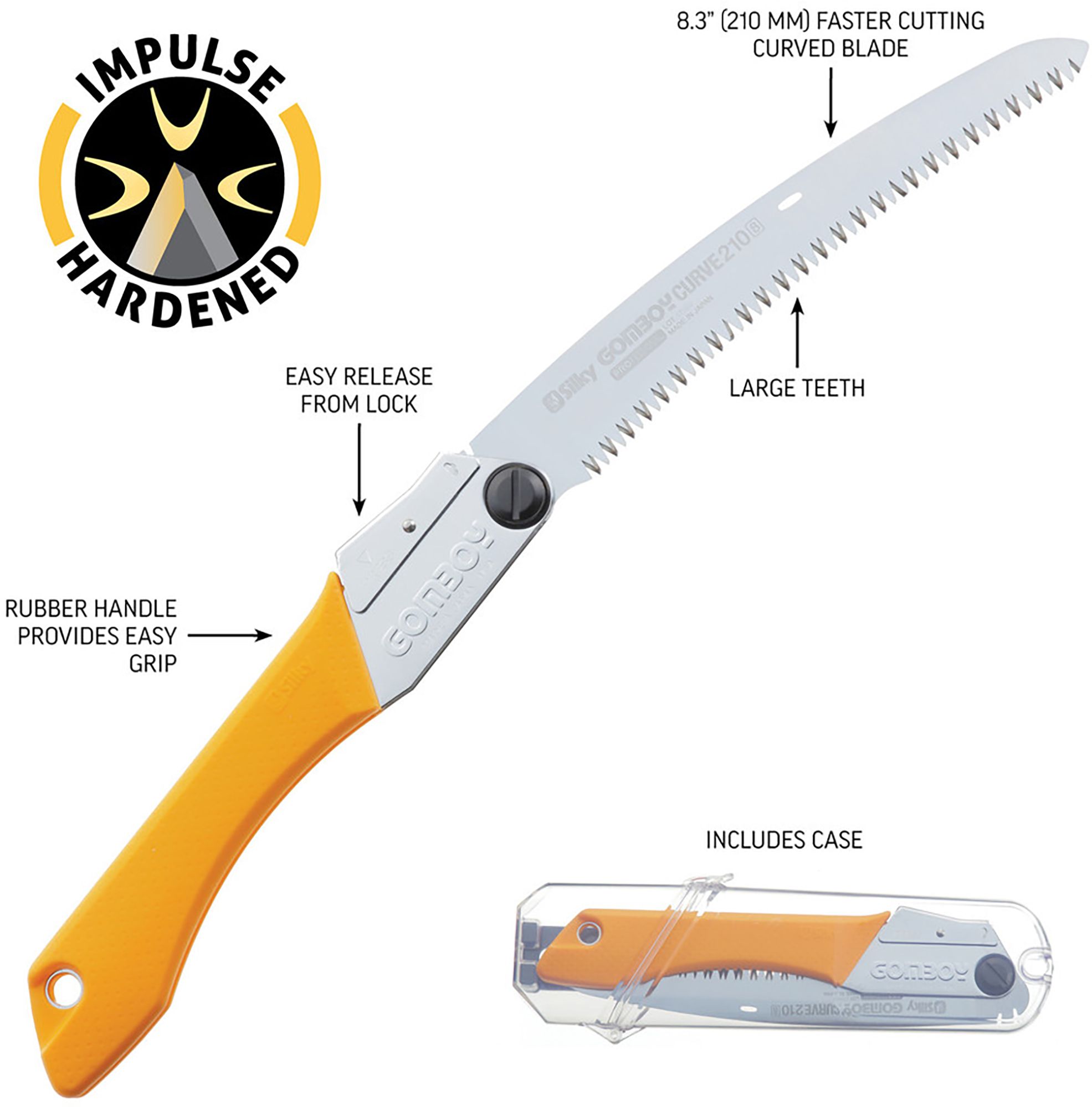 Silky Gomboy Curve 210mm Knife product image
