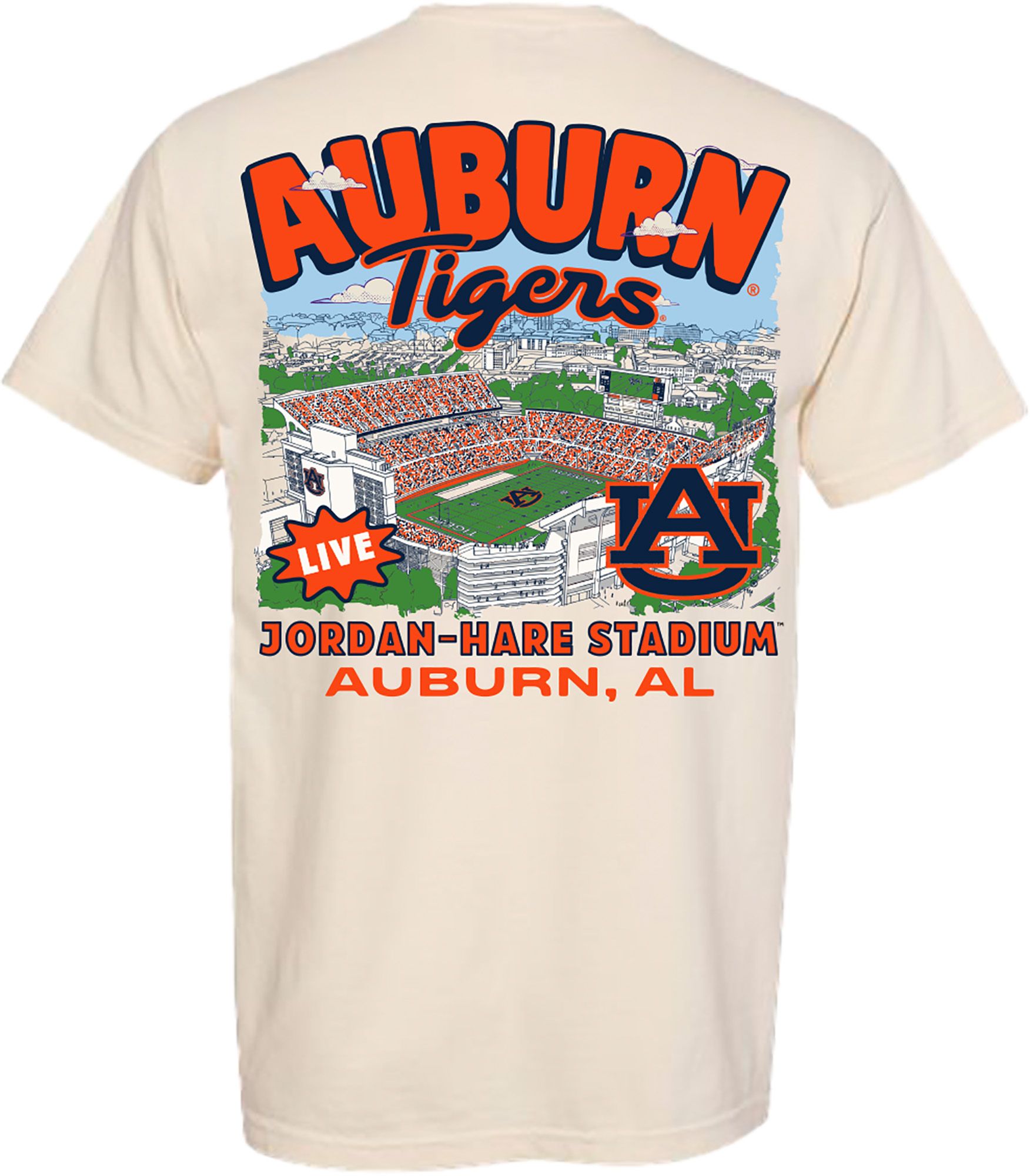 Something Inked  Adult Auburn Tigers Jordan-Hare Stadium T-Shirt product image