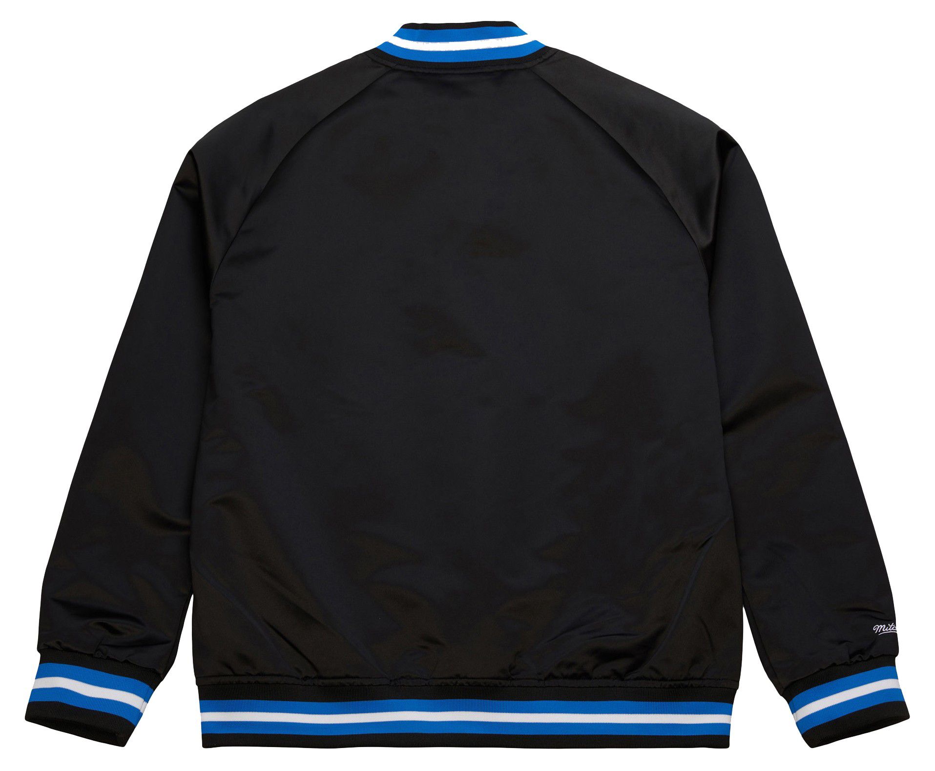 Mitchell & Ness Men's Minnesota Timberwolves Black Hardwood Classics Satin Jacket product image