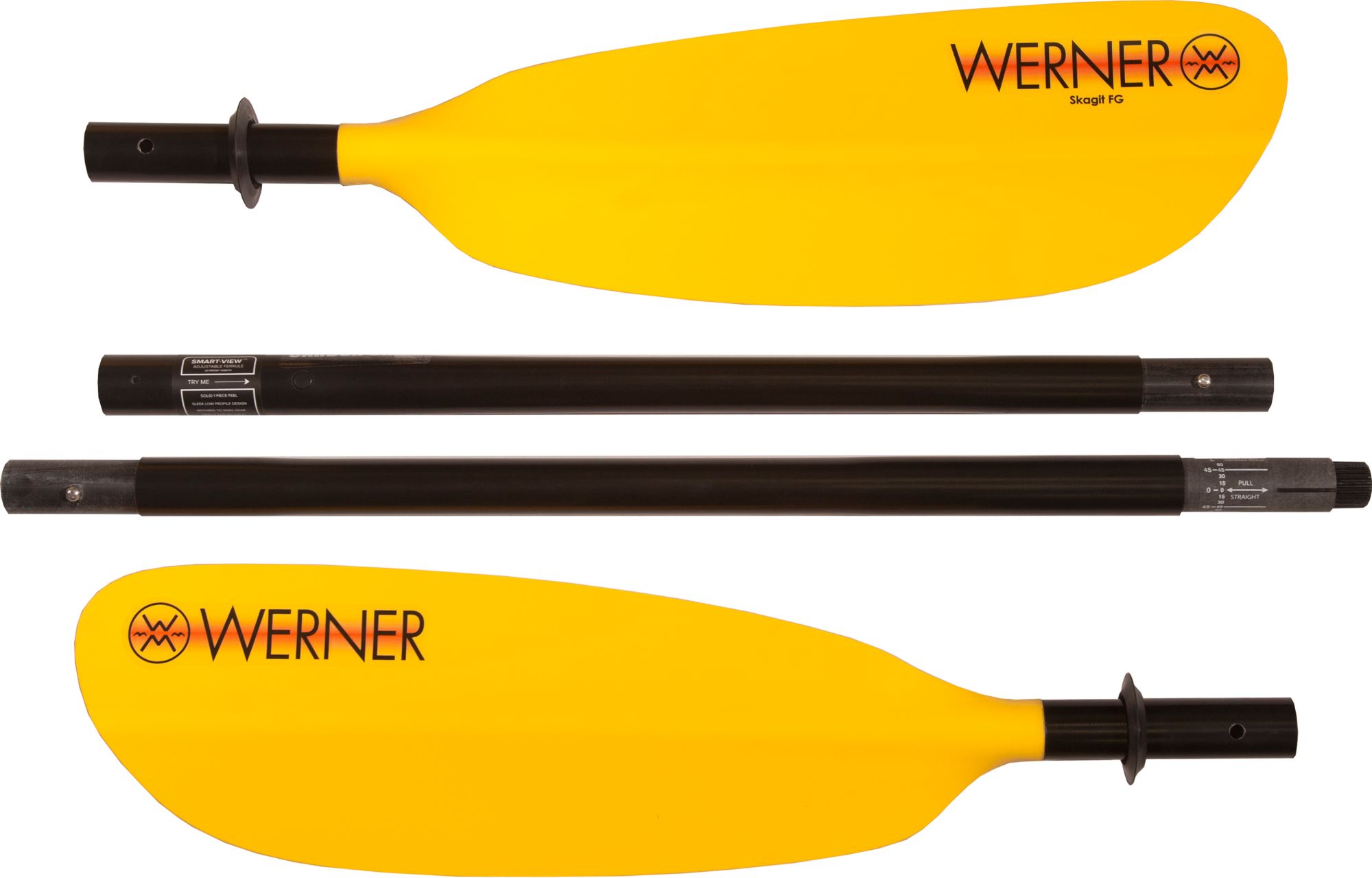 Werner Skagit FG 2 Piece Straight Shaft Kayak Paddle product image