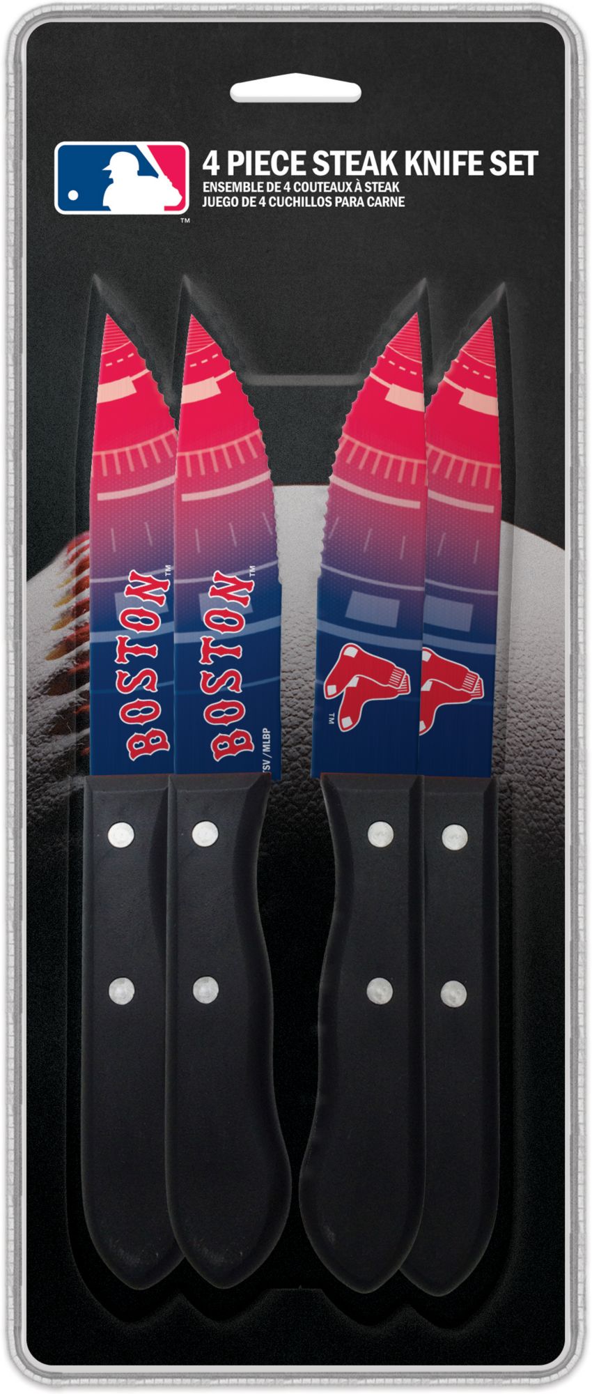 Sports Vault Boston Red Sox Steak Knives product image
