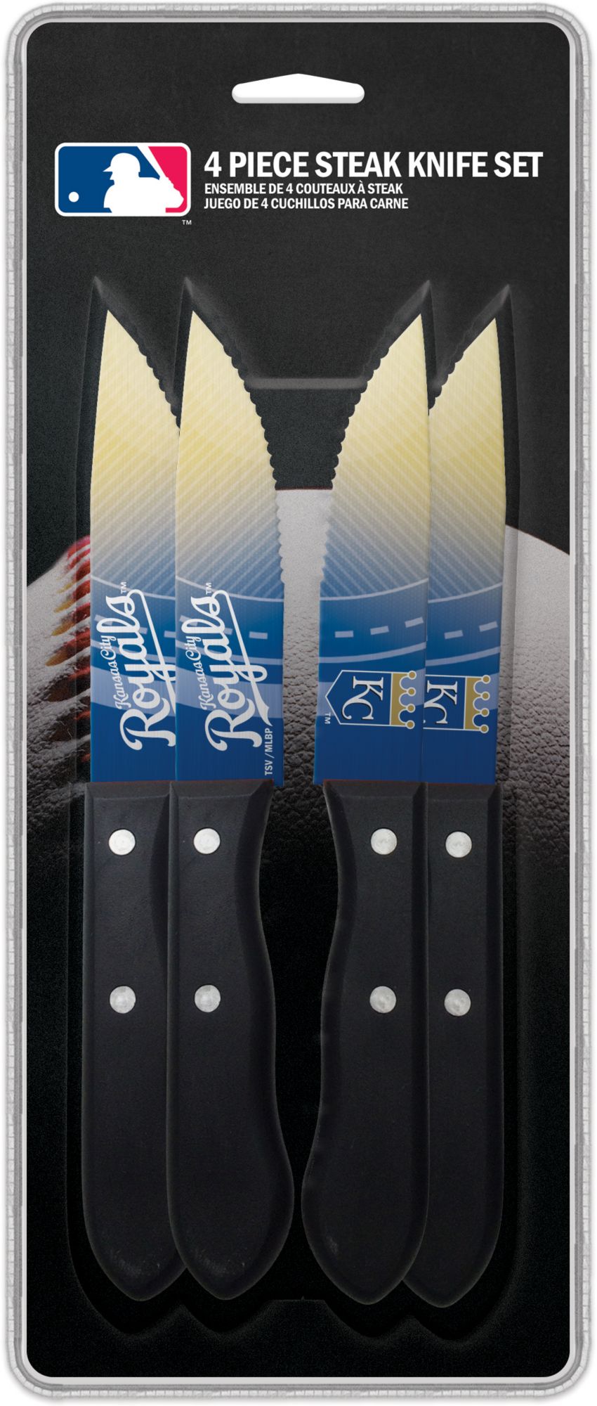 Sports Vault Kansas City Royals Steak Knives product image