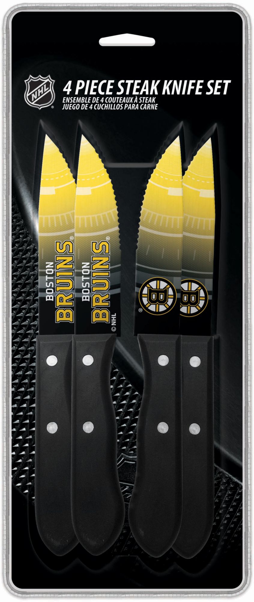 Sports Vault Boston Bruins Steak Knives product image