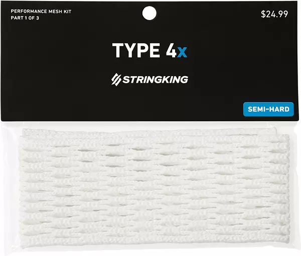 StringKing Type 4X Semi-Hard Lacrosse Mesh Kit