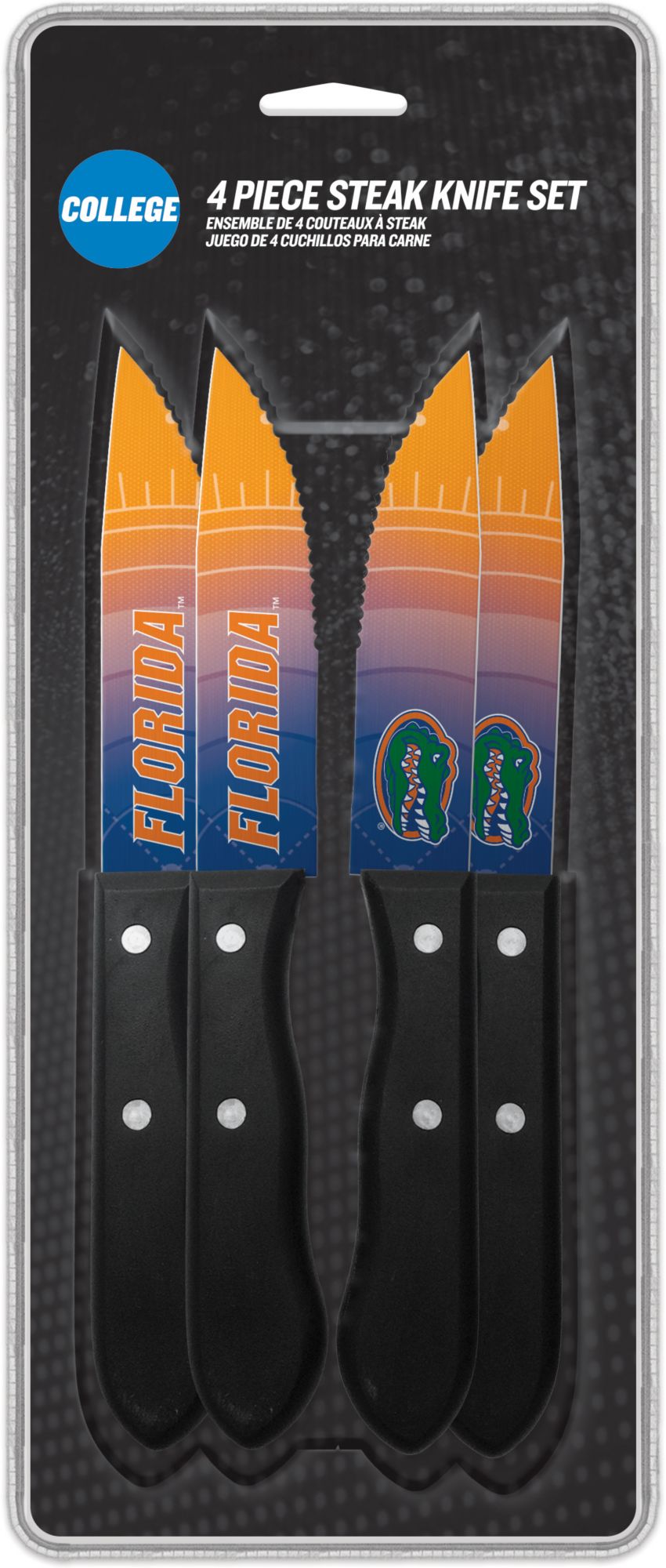 Sports Vault Florida Gators Steak Knives