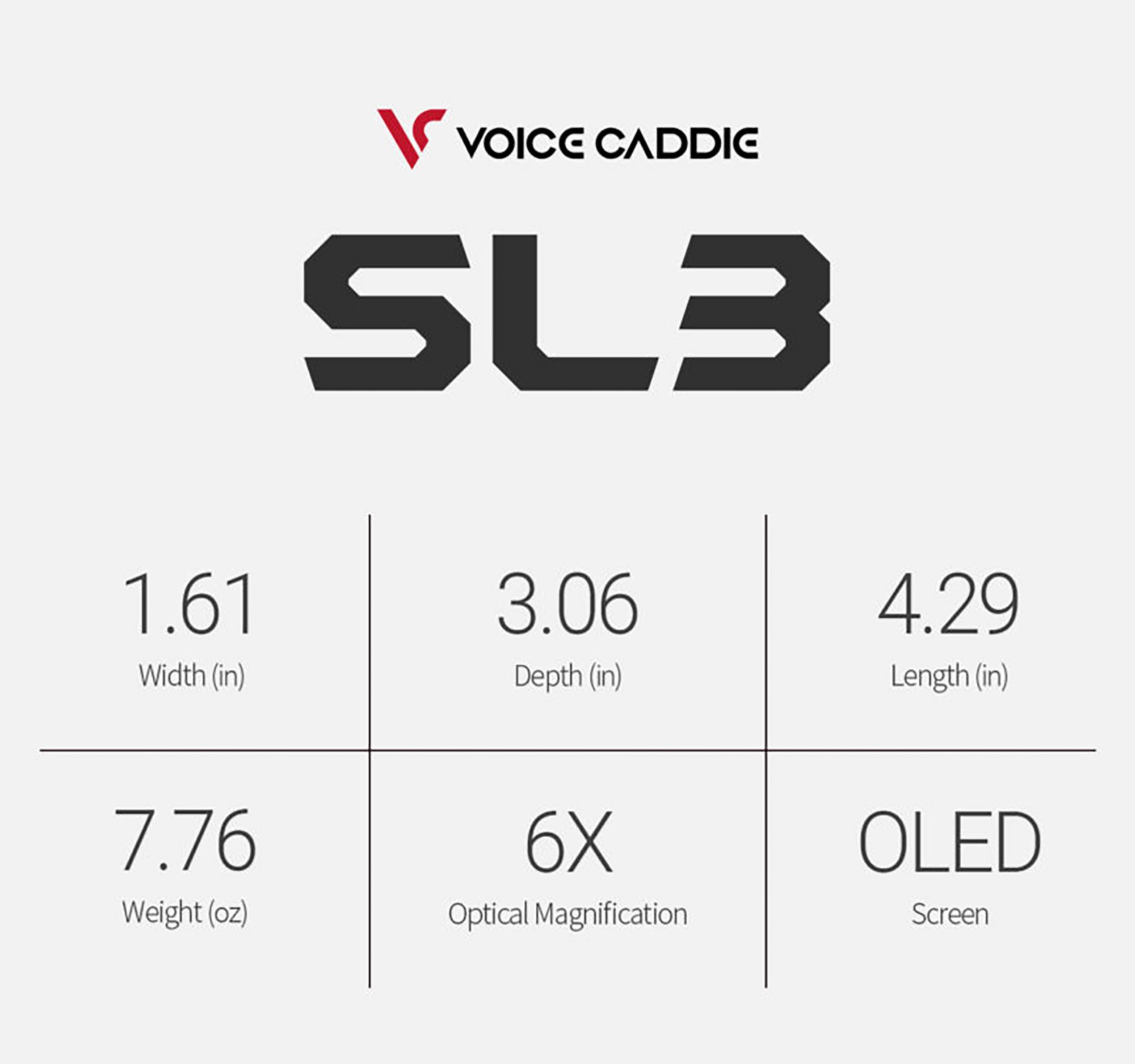 Voice Caddie SL3 GPS Laser Rangefinder product image