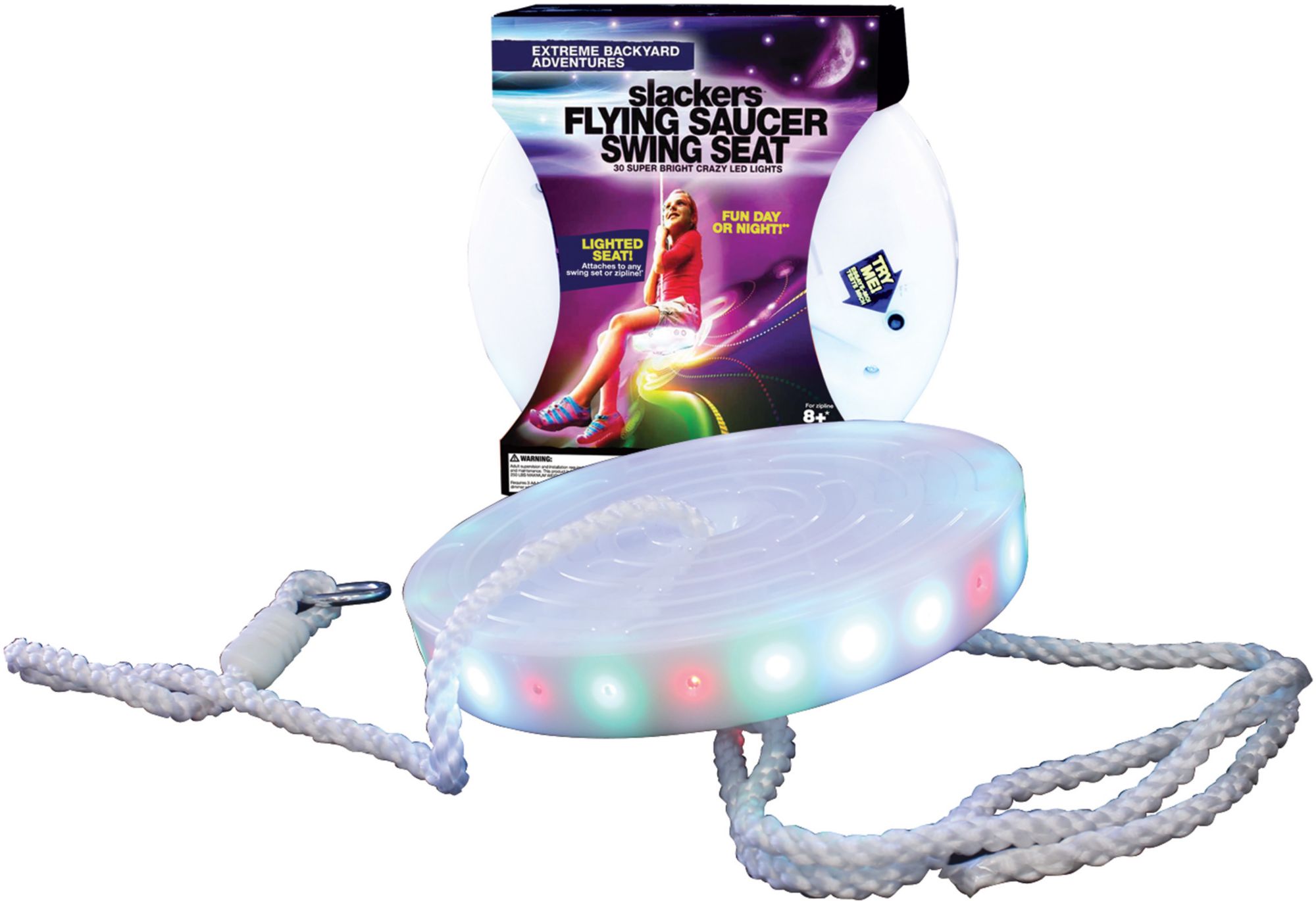 Slackers Flying Saucer LED Swing Seat product image