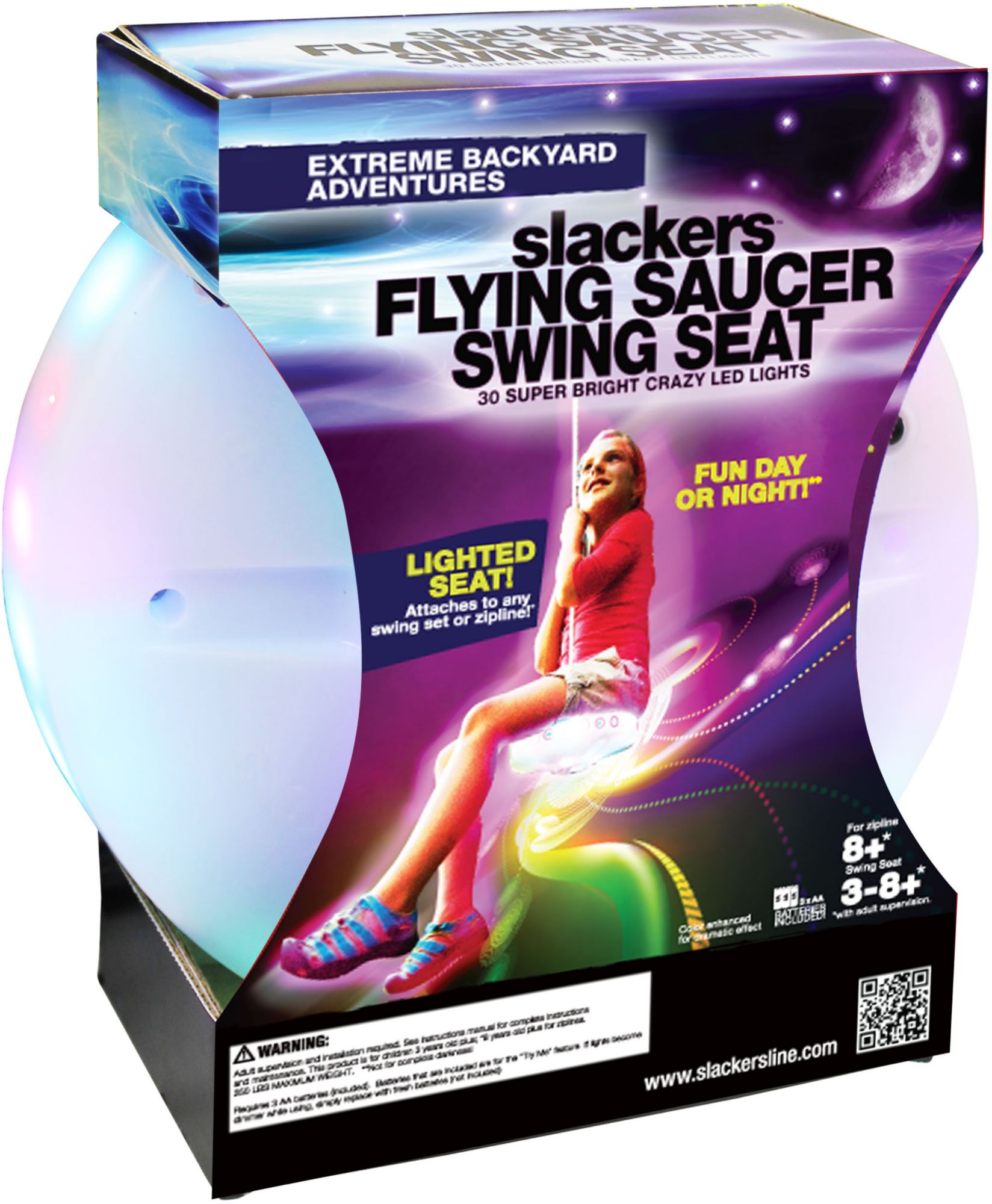 Slackers Flying Saucer LED Swing Seat product image