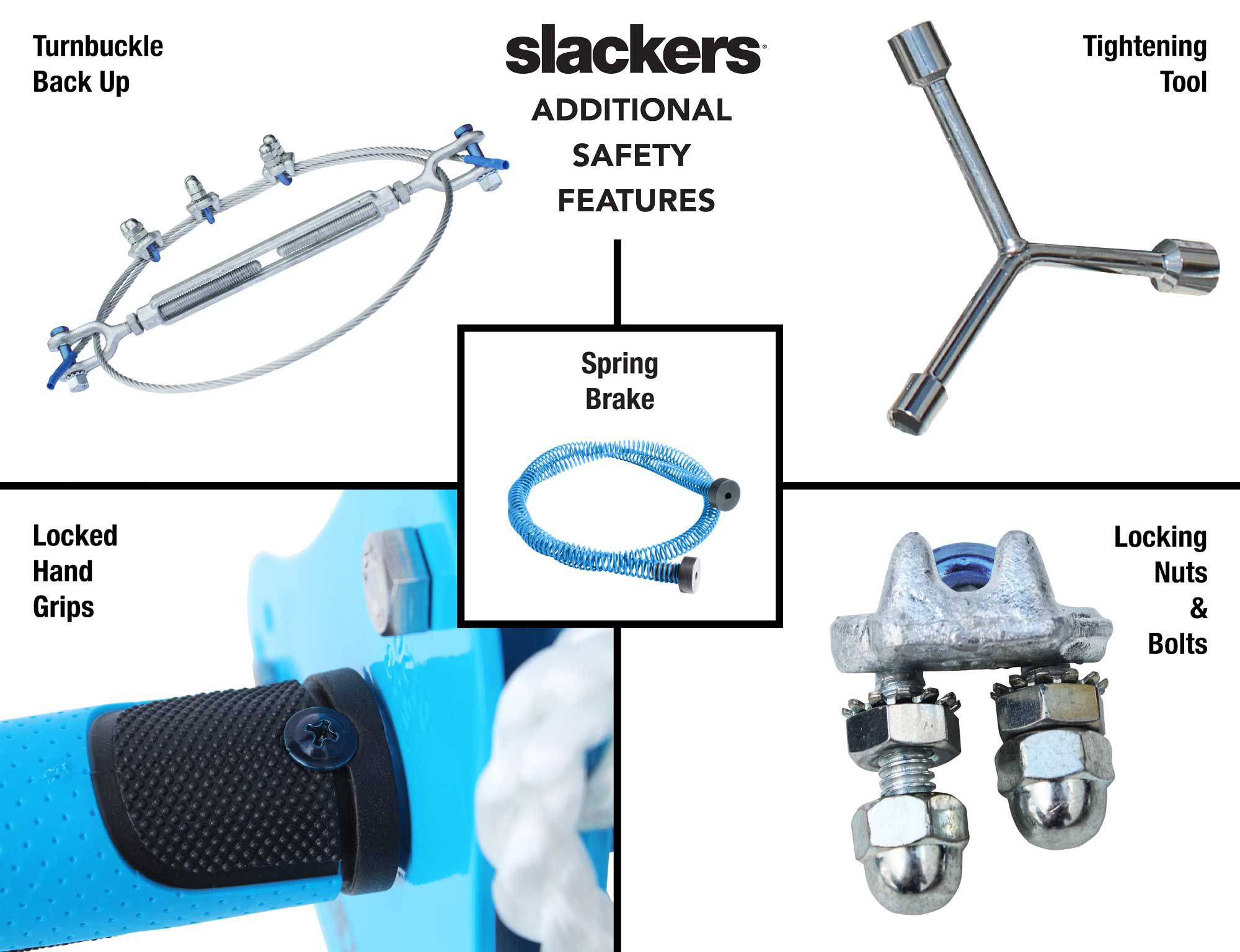 Slackers Hawk 70-ft. Zipline Kit product image