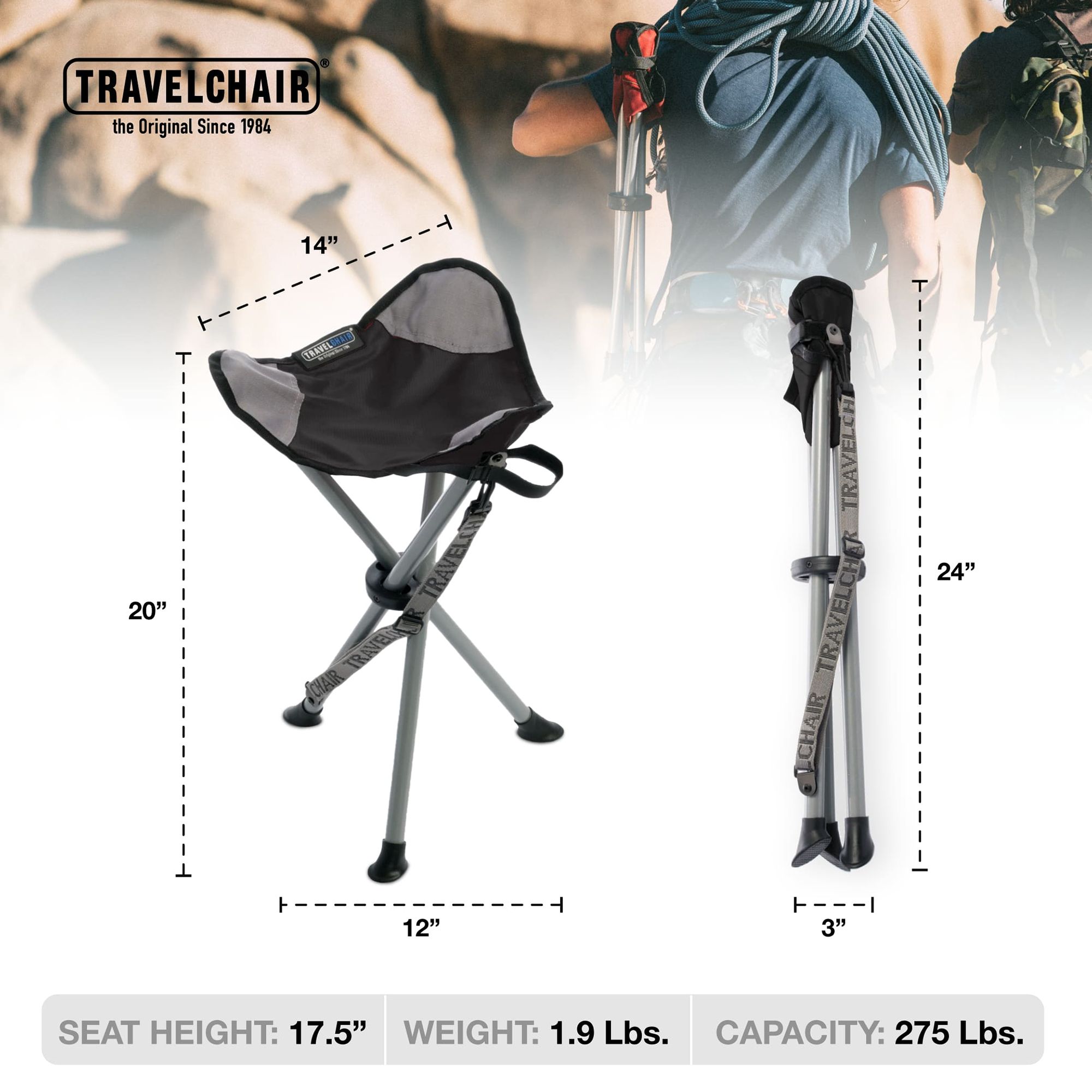 TravelChair Slacker Stool product image