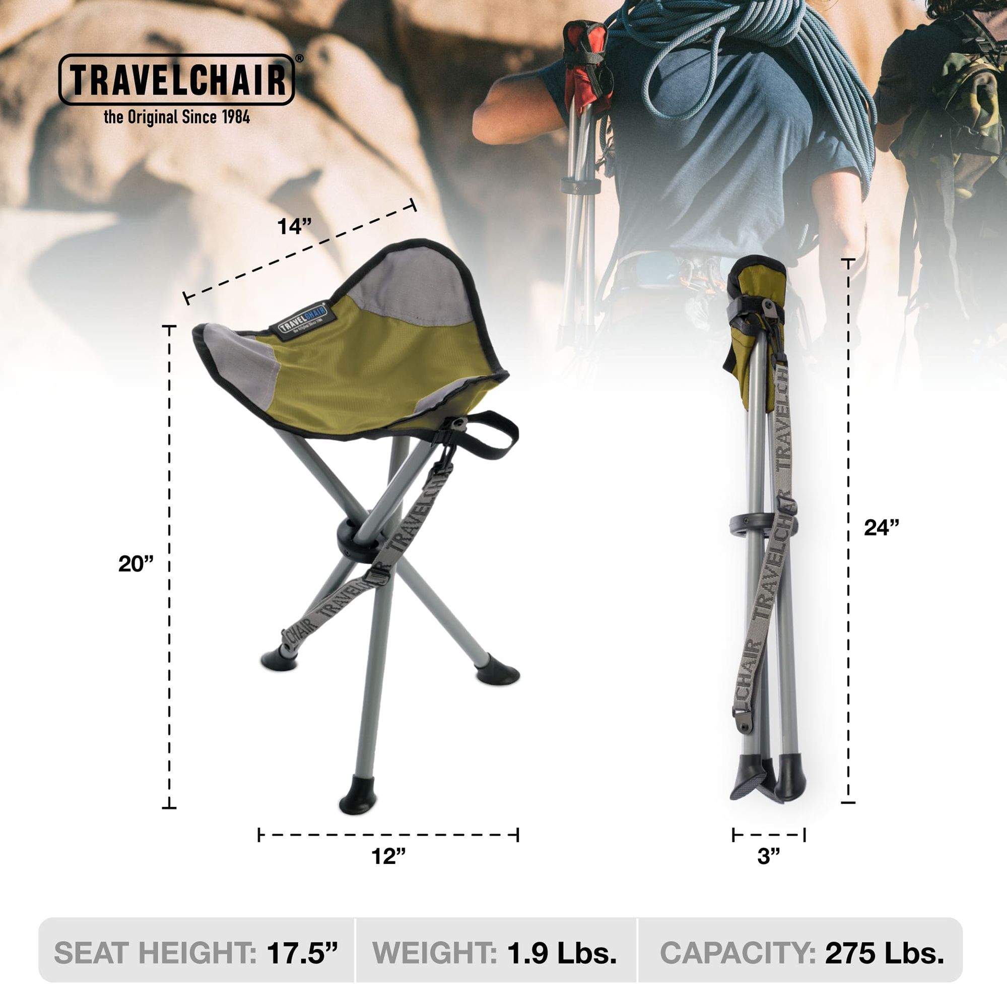 TravelChair Slacker Stool product image