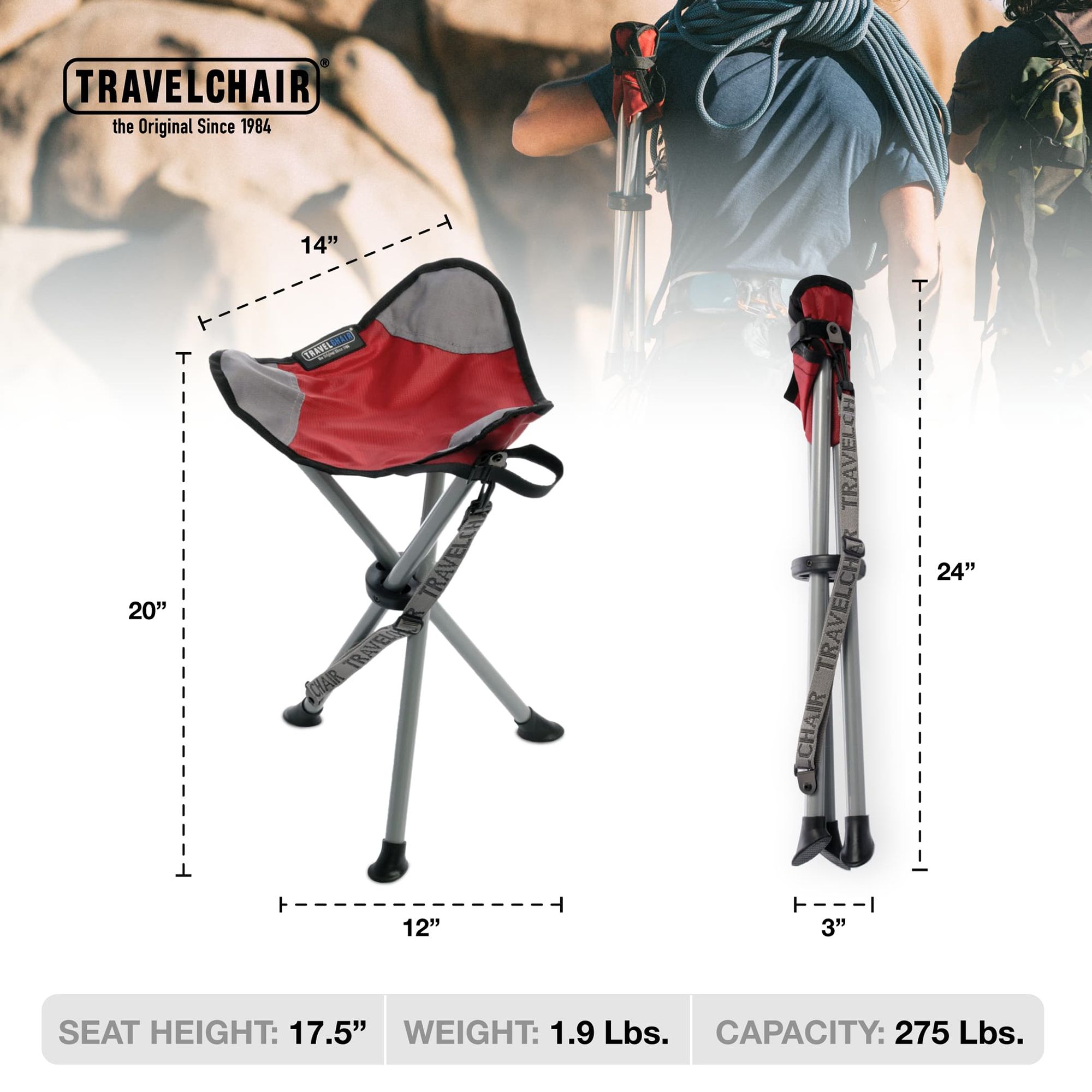 TravelChair Slacker Stool product image