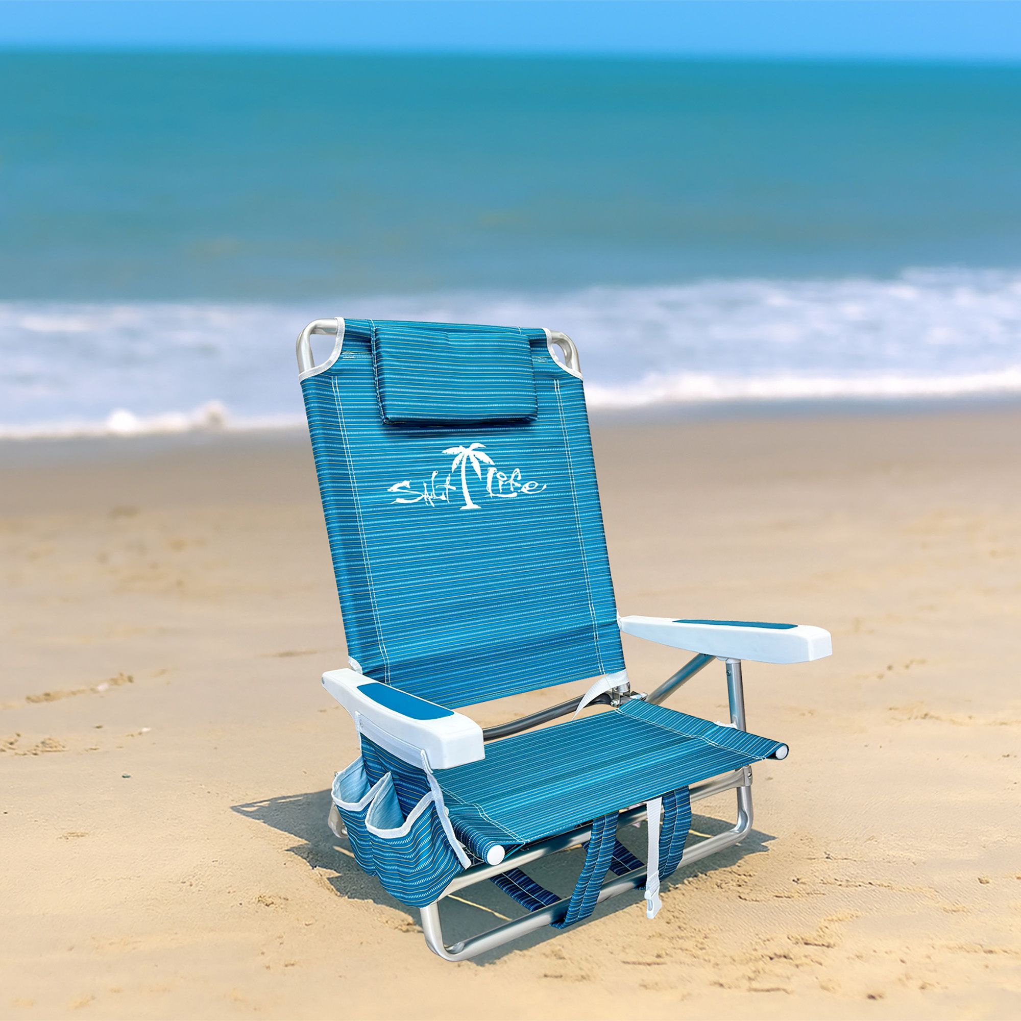 Salt Life 5-Position Deluxe Backpack Beach Chair product image