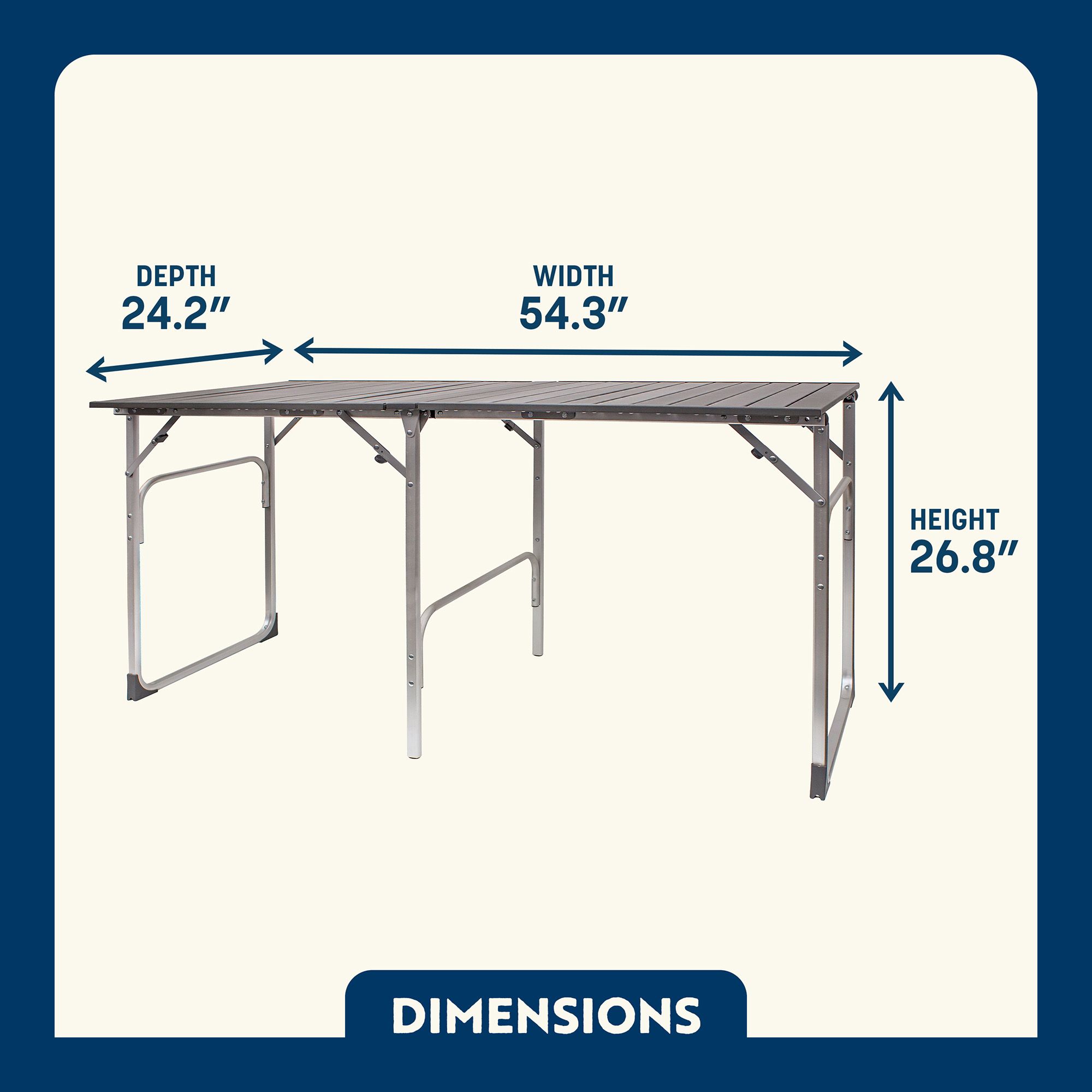 GCI Outdoor Slim-Fold Table product image