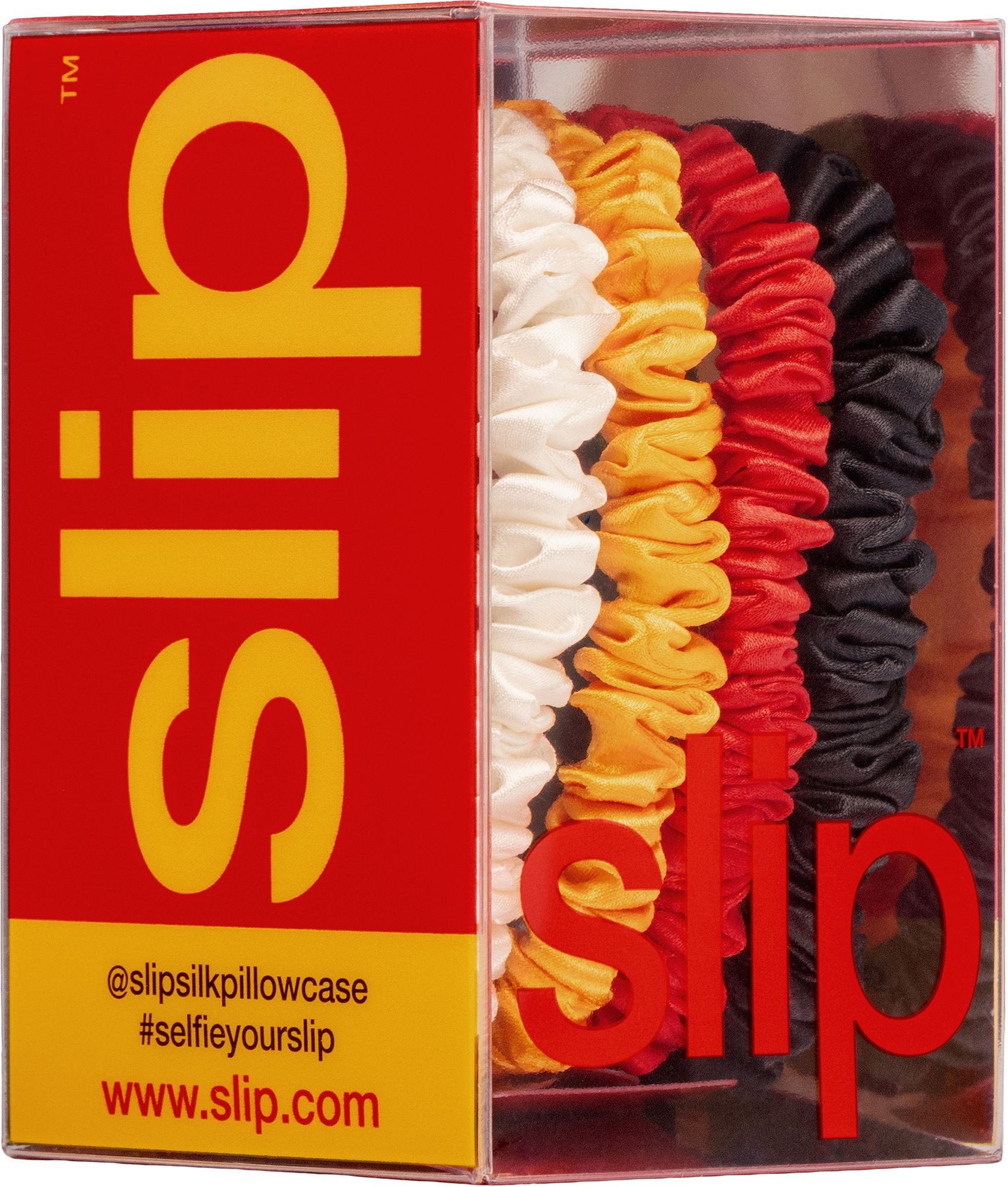 Slip World Cup Edition Skinny Silk Scrunchie 4 Pack- Germany & Spain product image