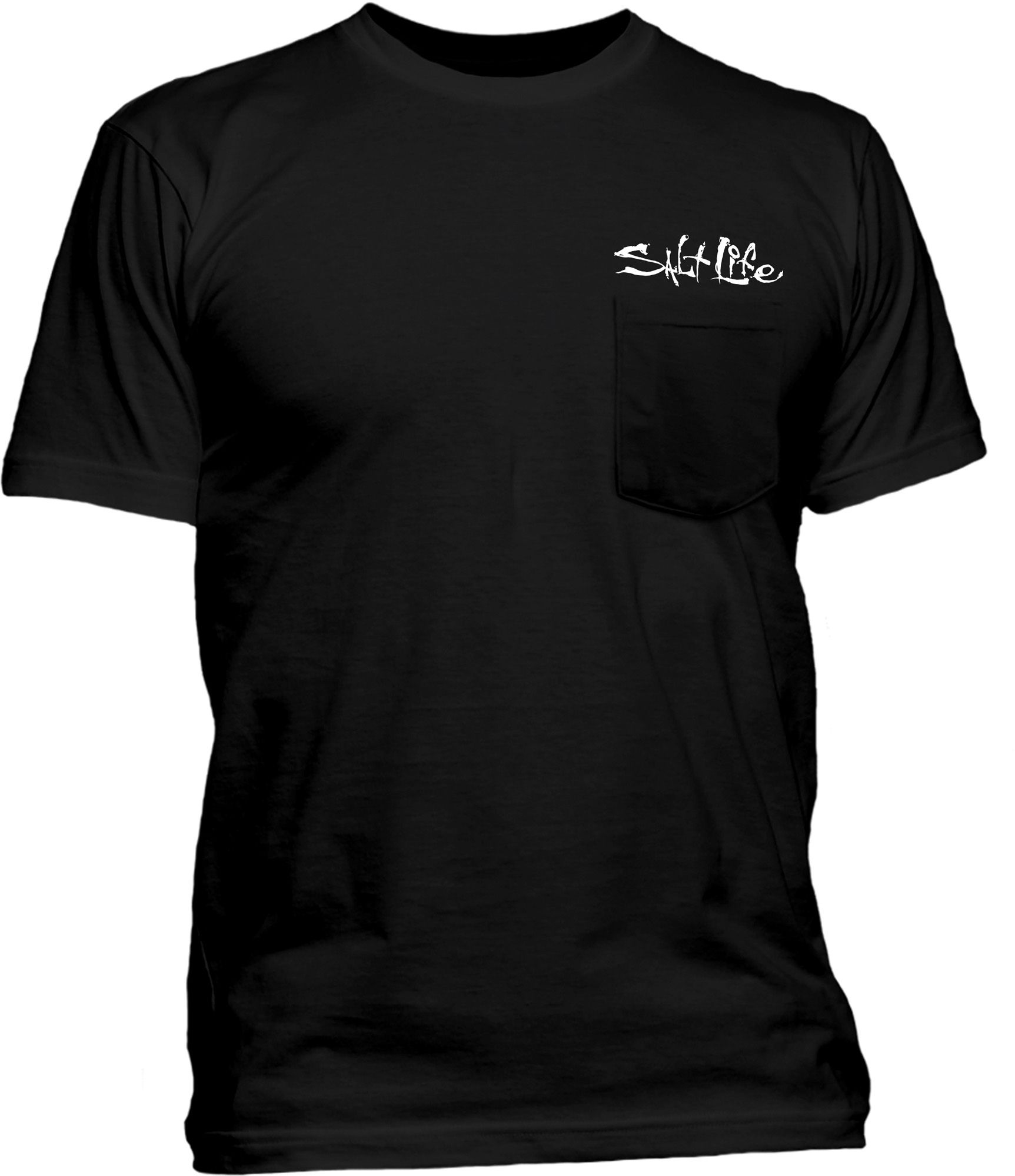 Salt Life Men's Weathered Dive Flag Pocket T-Shirt