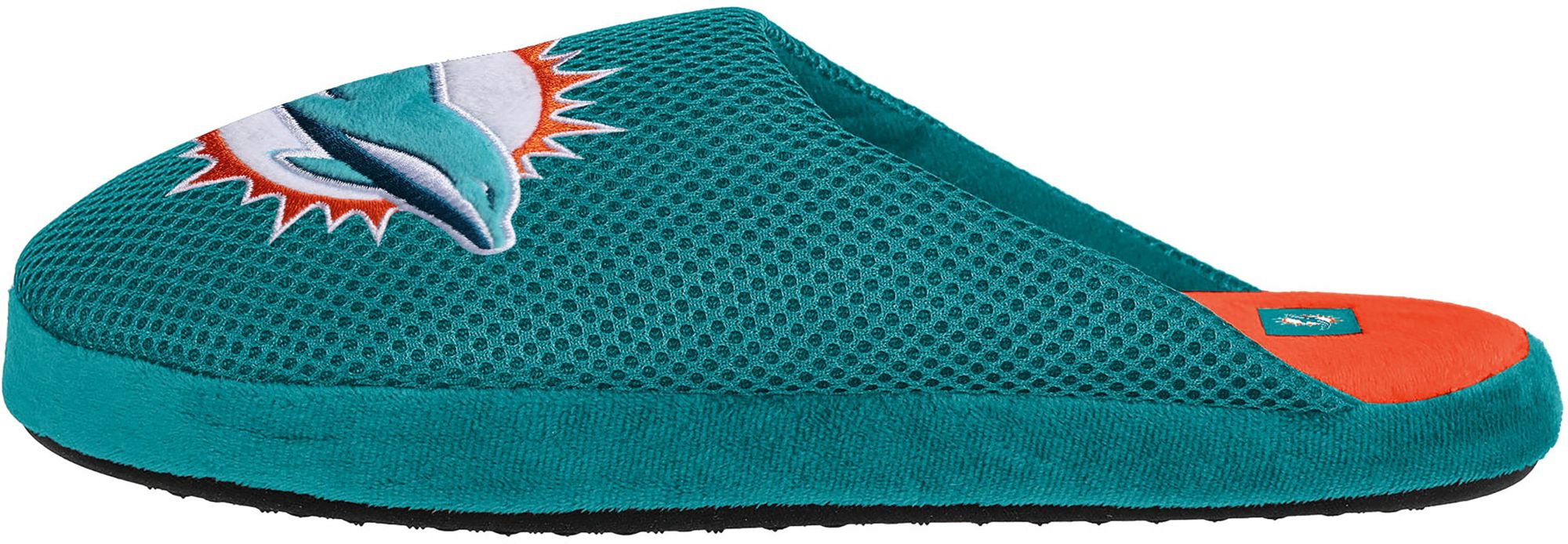 FOCO Miami Dolphins Logo Mesh Slippers product image