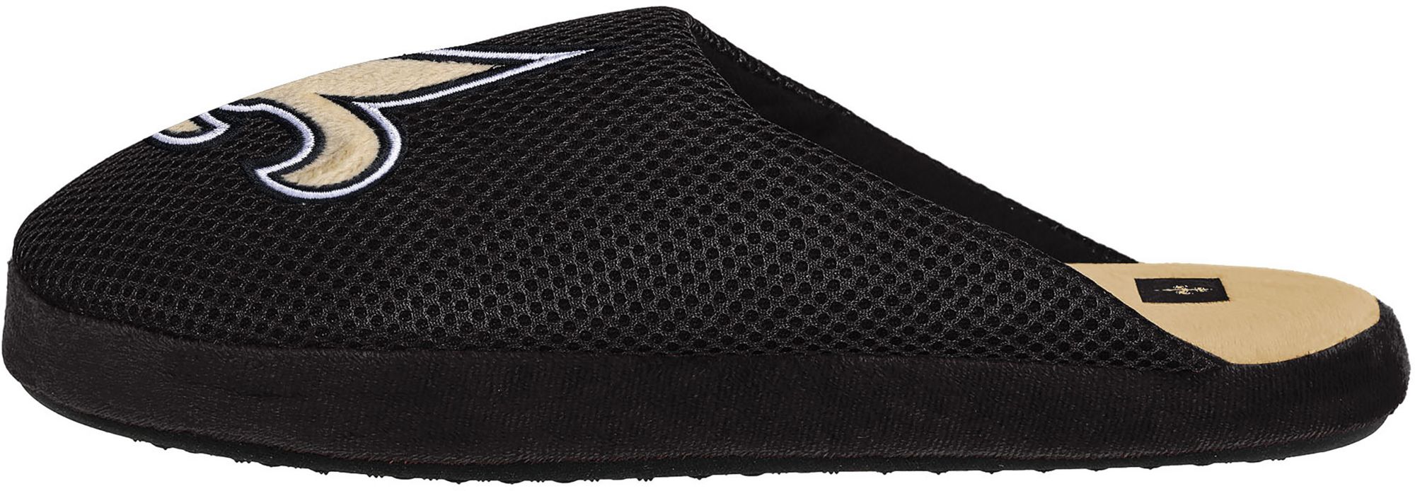 FOCO New Orleans Saints Logo Mesh Slippers product image