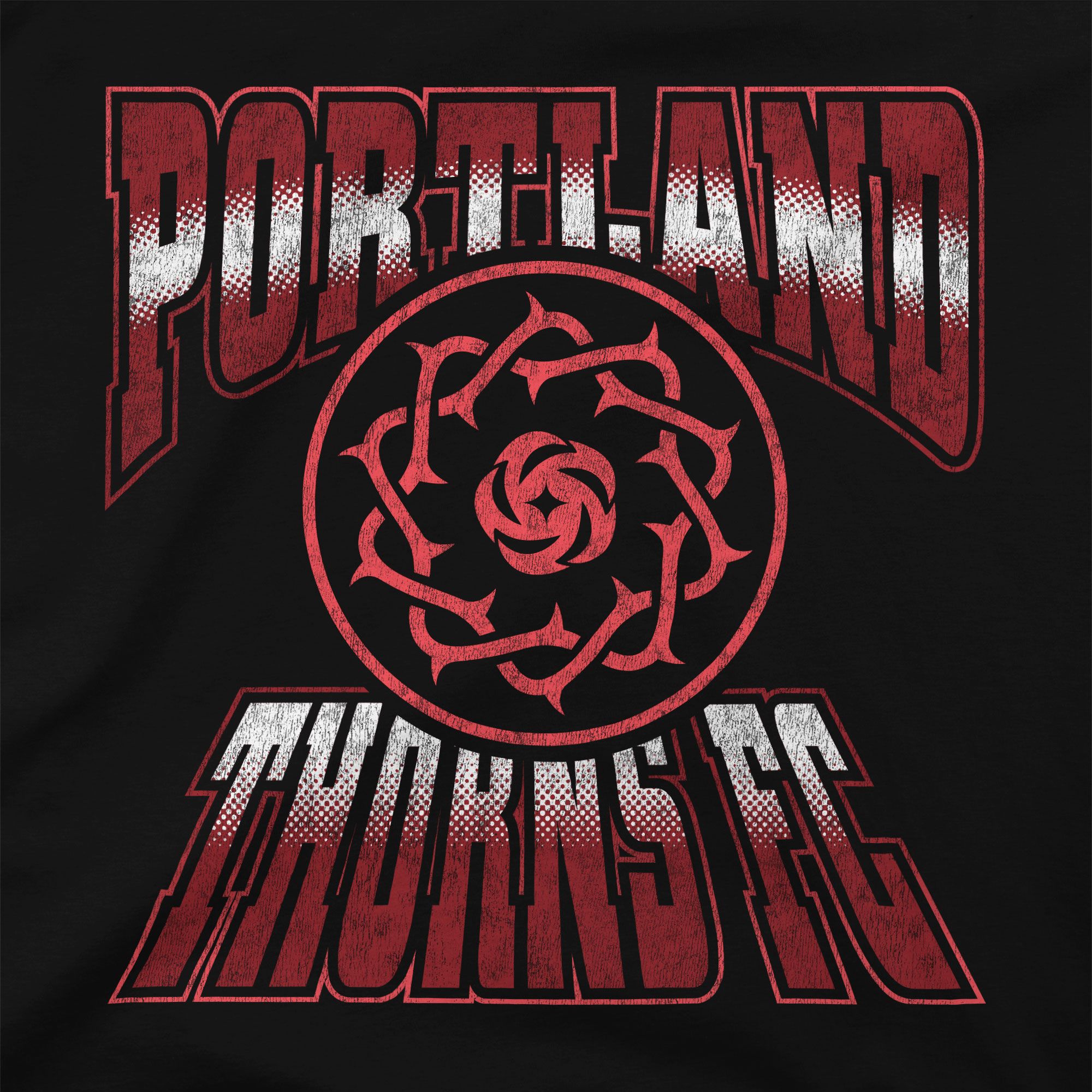Stadium Essentials Adult Portland Thorns Regulate Black T-Shirt product image