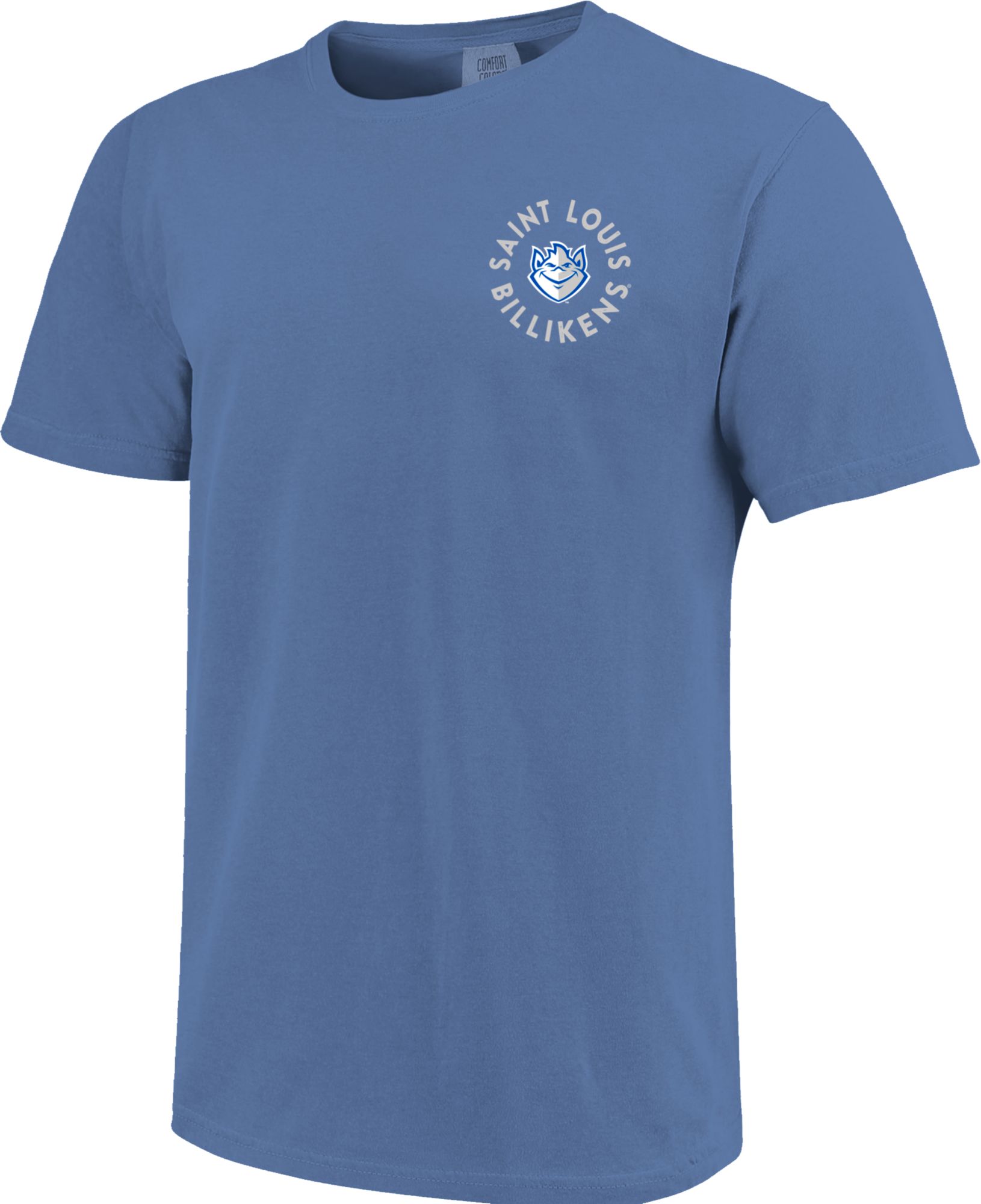 Image One Men's Saint Louis Billikens Blue Mascot Circle T-Shirt product image