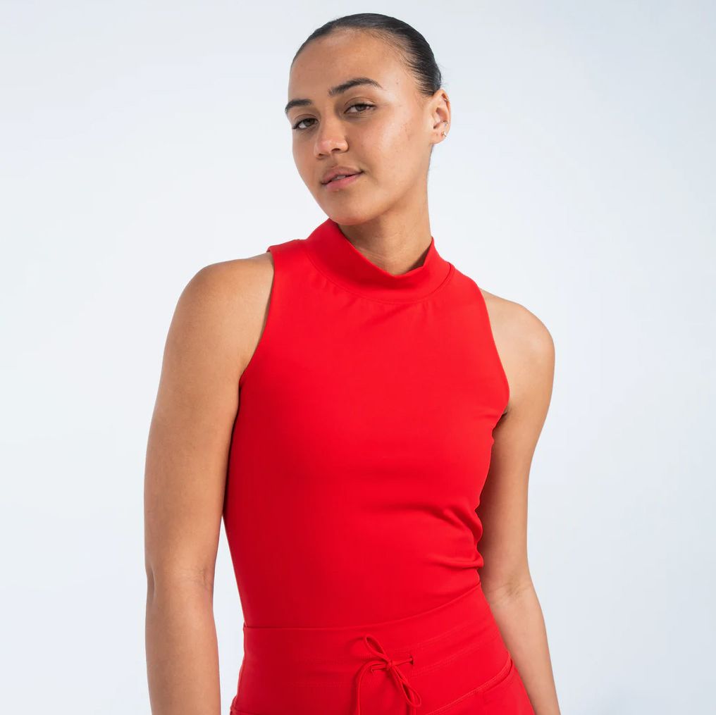 Sierra Madre Women's Ready Mock Neck Golf Tank Top product image