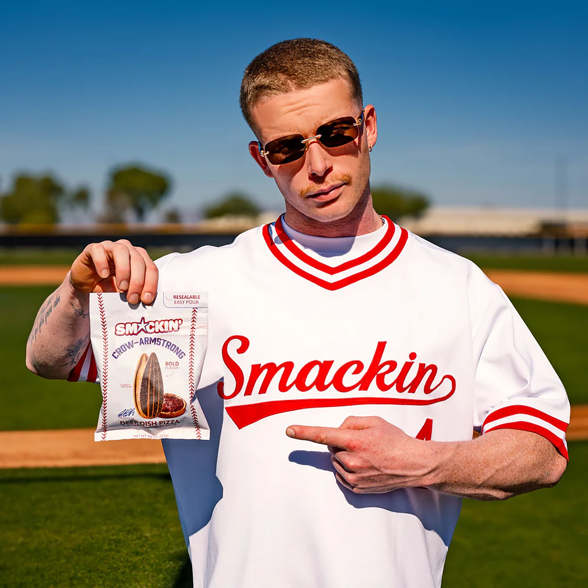 Smackin' PCA Deep Dish Pizza Sunflower Seeds product image