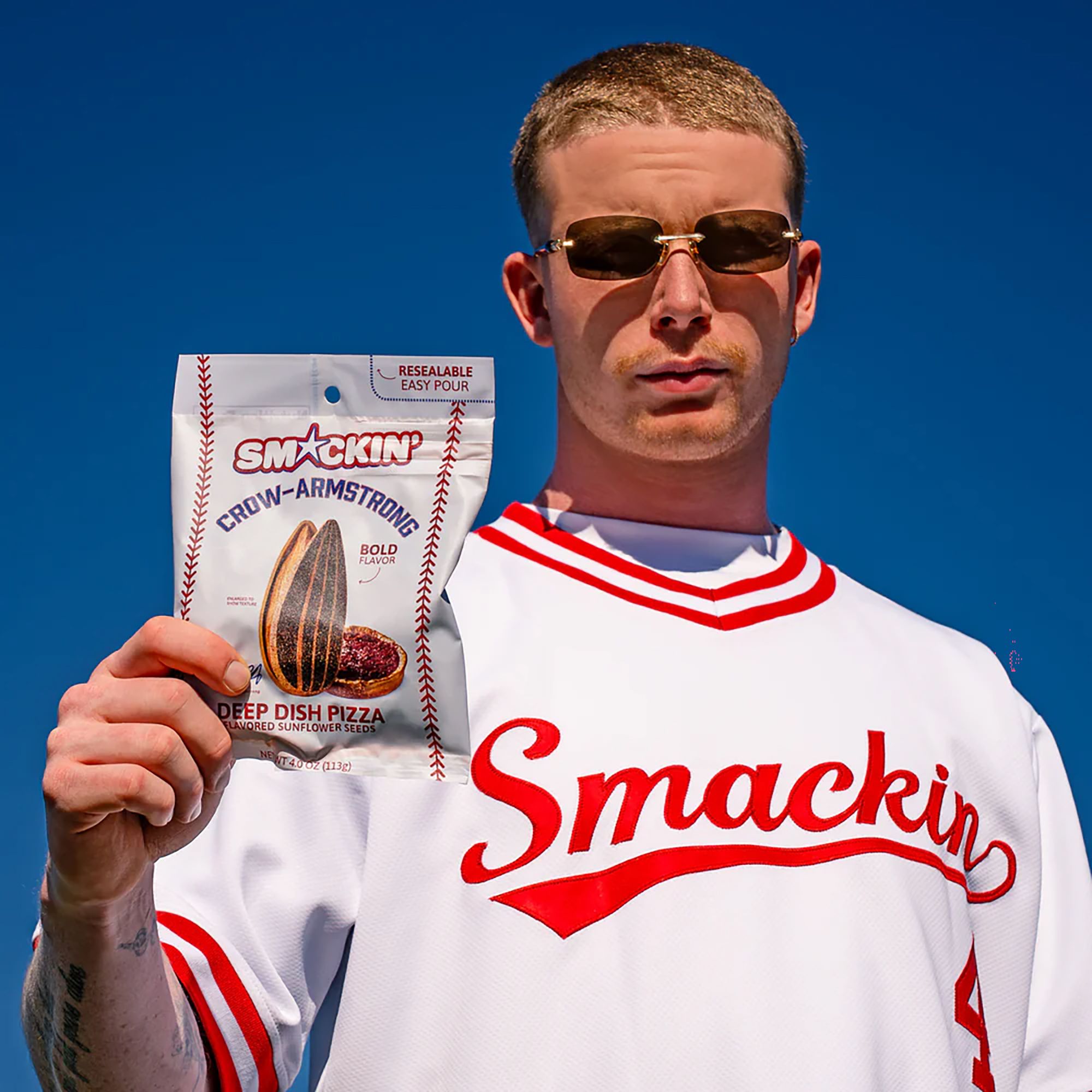 Smackin' PCA Deep Dish Pizza Sunflower Seeds product image