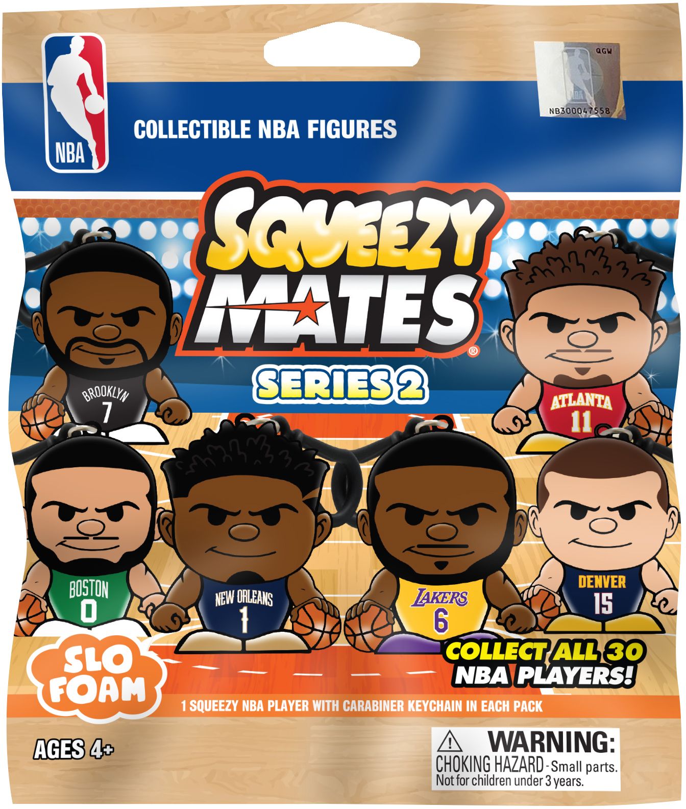 Party Animal NBA SqueezyMates Figurine product image
