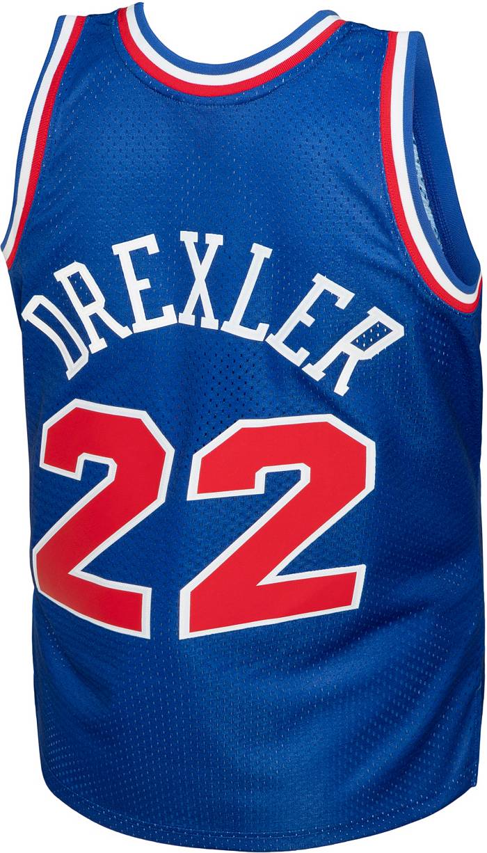 Clyde Drexler Western Conference Mitchell & Ness Youth 1992 NBA All-Star  Game Hardwood Classics Swingman Jersey - Blue