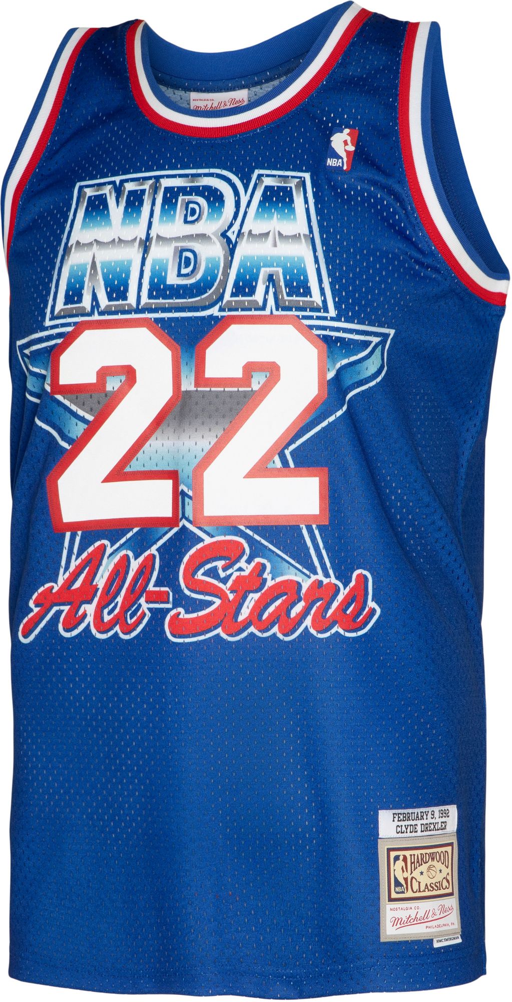 Mitchell & Ness Men's Houston Rockets Clyde Drexler #22 All Star Game 1992 Swingman Jersey product image