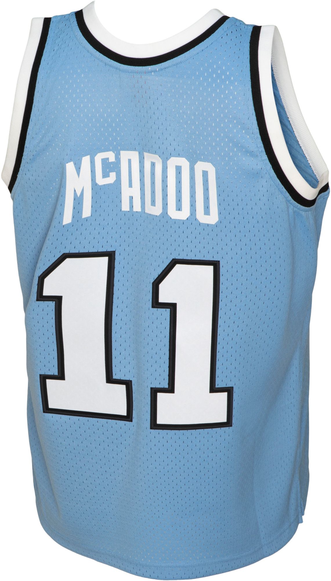 Mitchell & Ness Men's 1975 Buffalo Braves Bob McAdoo #11 Blue Hardwood Classics Swingman Jersey product image